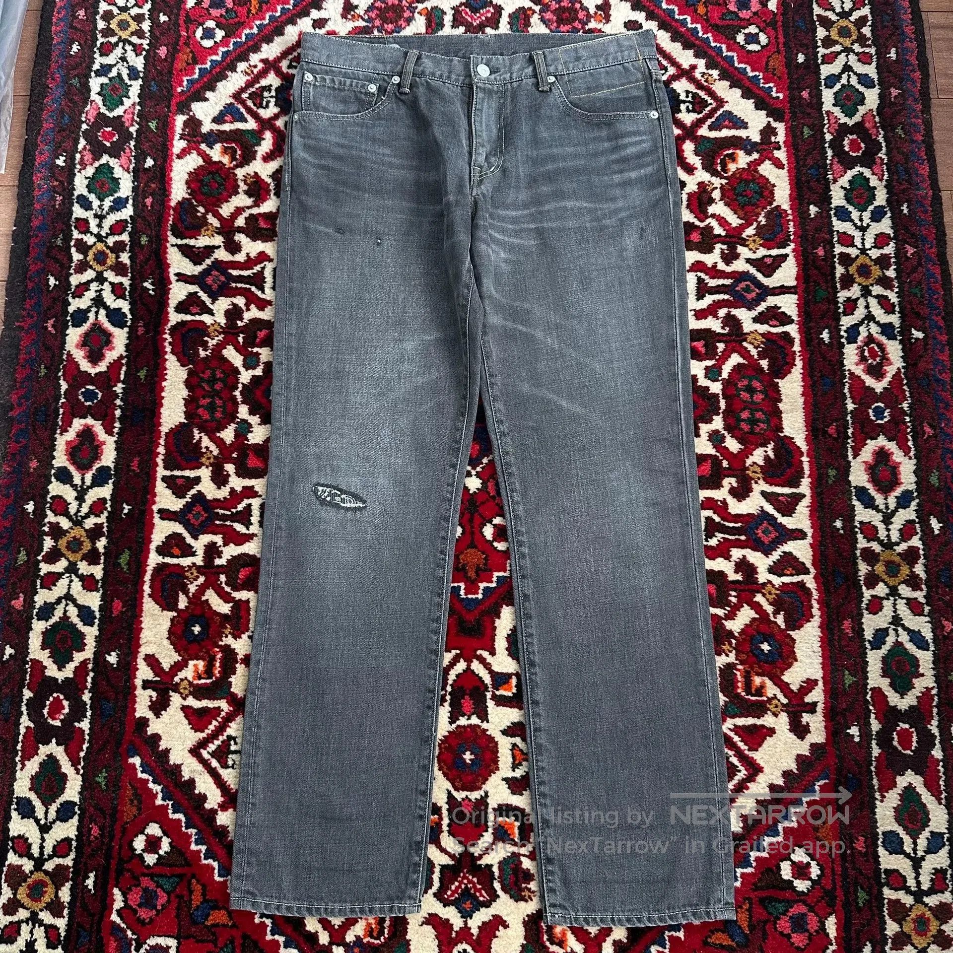 Visvim visvim 17aw 04d10 Black Jeans. Size US 34 / EU 50 - 1 Thumbnail