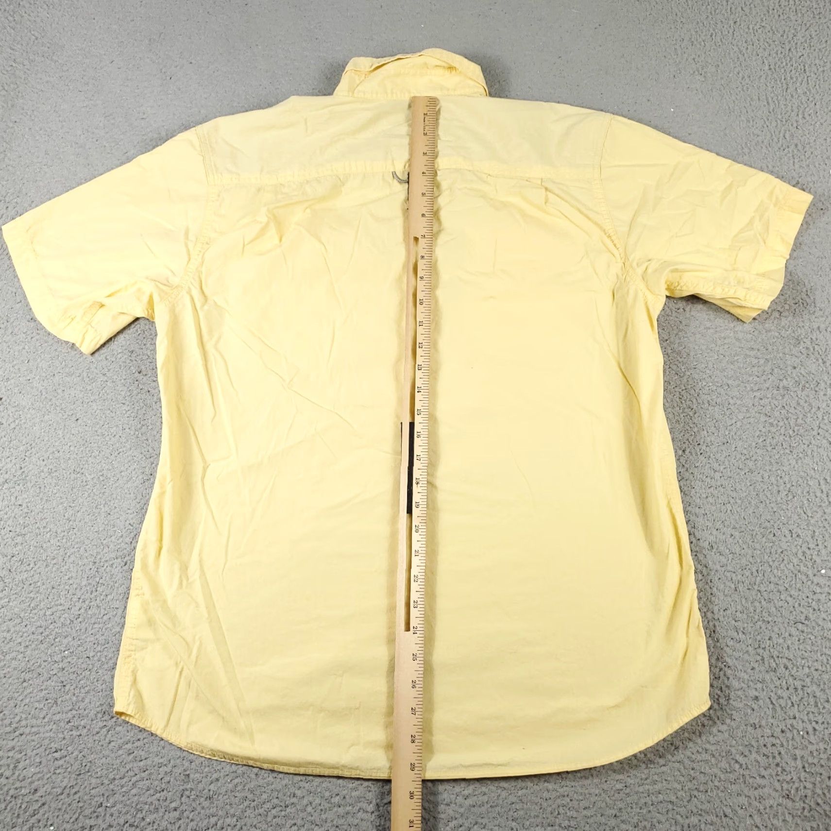 Vintage Columbia Shirt Mens M Yellow Casual Button Up Short Sleeve Size US M / EU 48-50 / 2 - 3 Thumbnail
