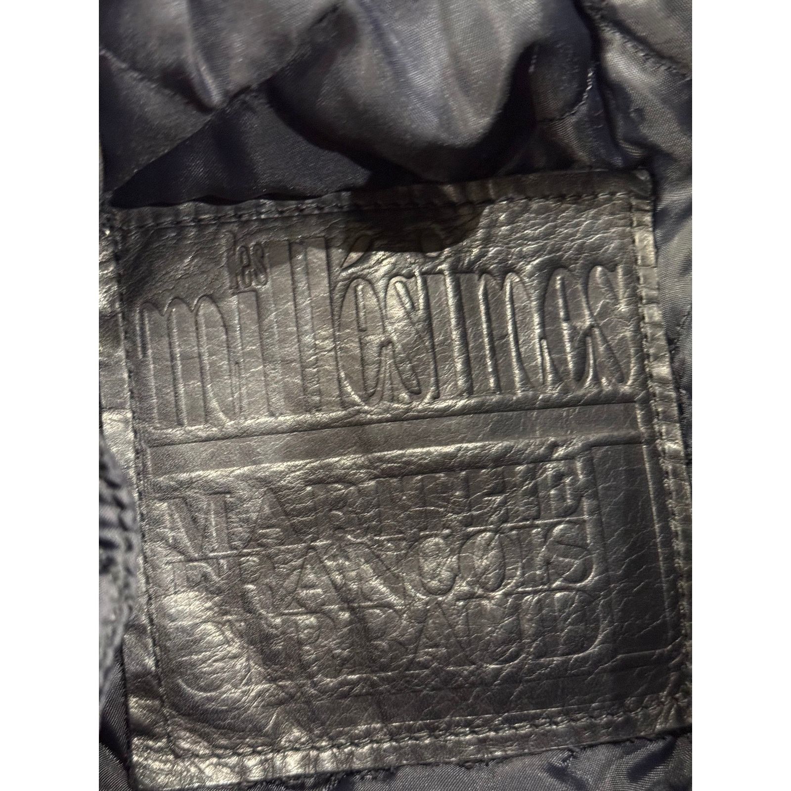 Marithe + Francois Girbaud 1980s Marithe Francois Girbaud hybrid leather jacket Size US XL / EU 56 / 4 - 8 Thumbnail