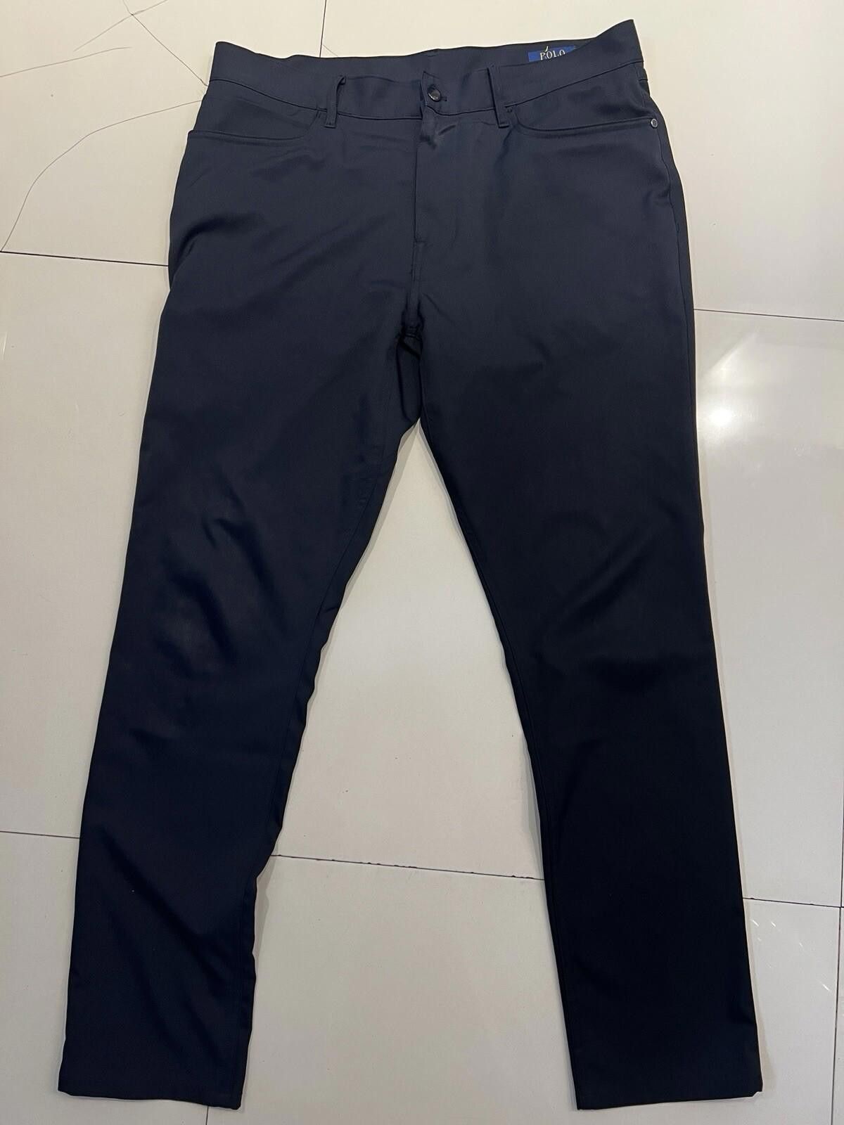 Polo Ralph Lauren Polo Ralph Lauren Performance Chinos Navy 35/32 Size US 35 - 1 Thumbnail