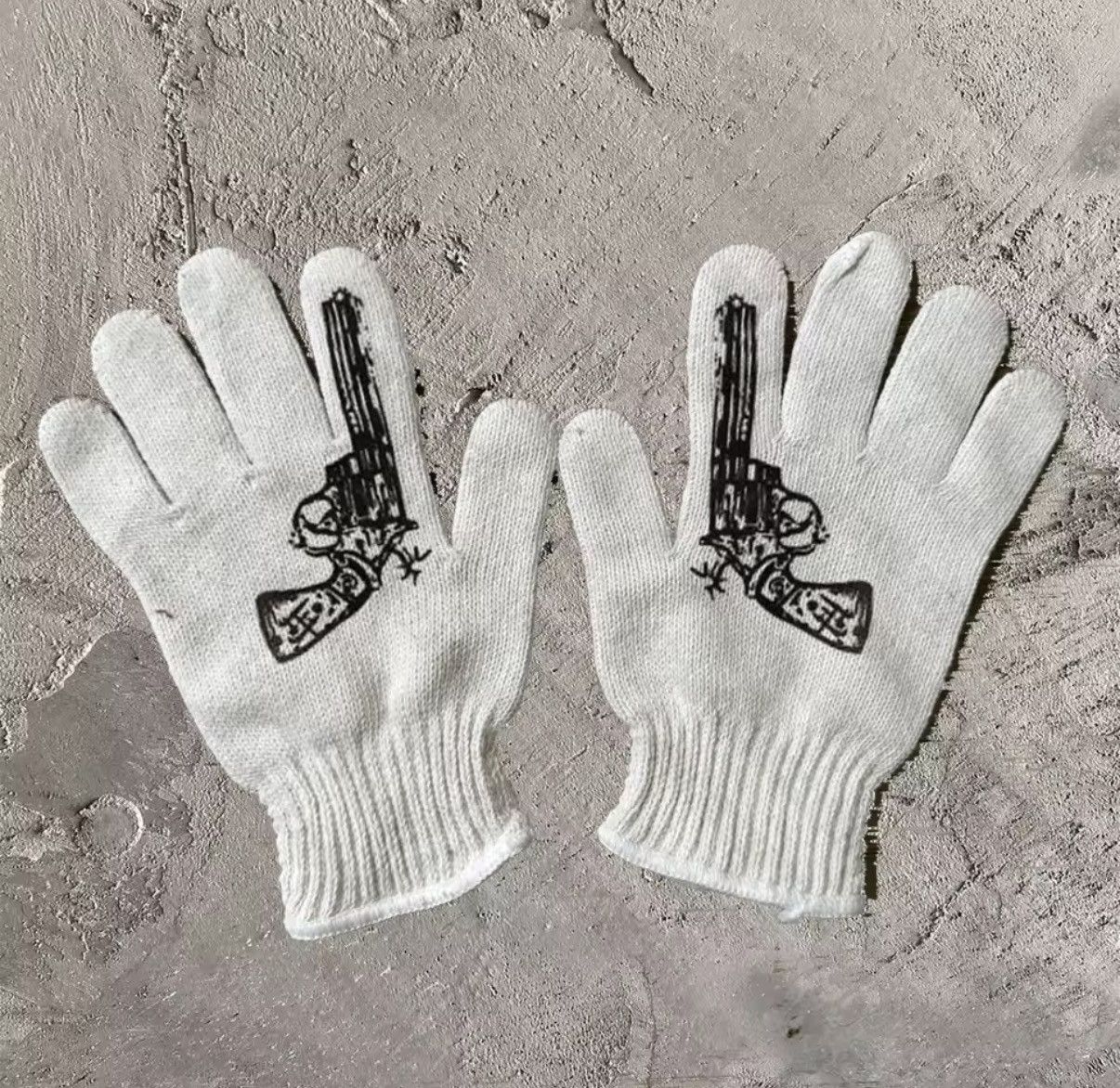 Vintage Retro Y2k Punk Gothic Streetwear Gloves 2000s Size ONE SIZE - 1 Thumbnail