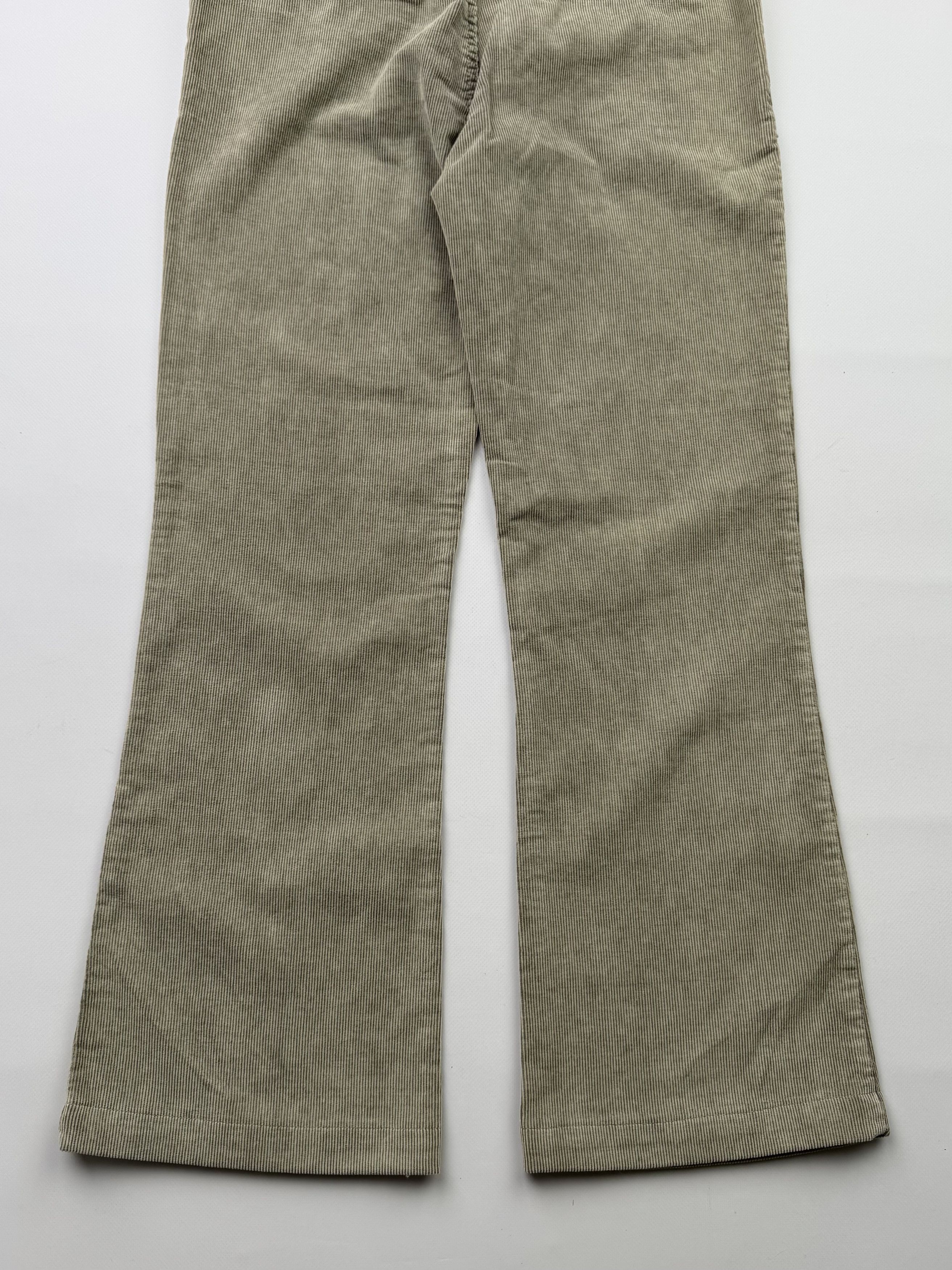 Hysteric Glamour Vintage Flare Corduroy Pants With Belt B736(V279)E2 Size 30" / US 8 / IT 44 - 8 Thumbnail