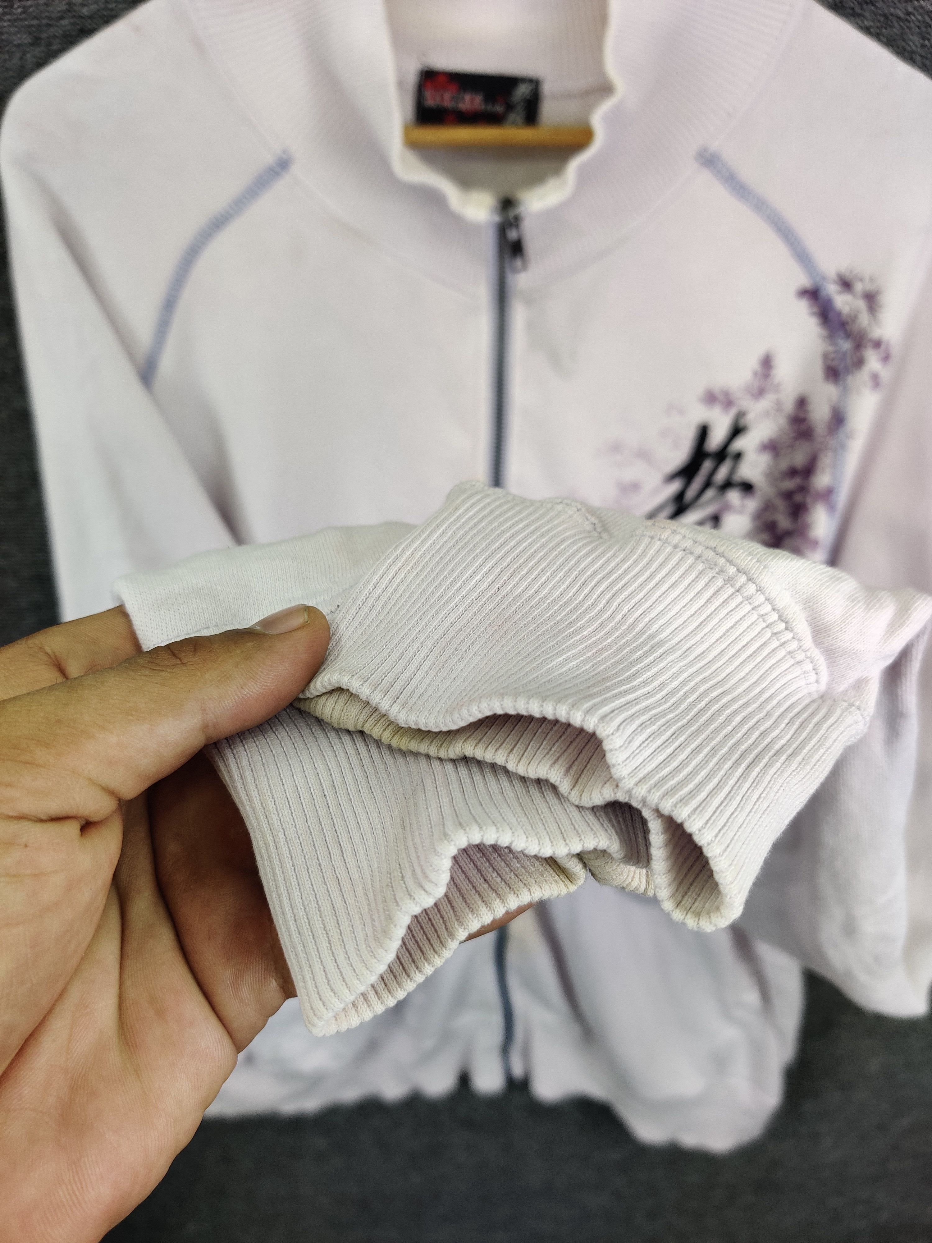 Japanese Brand Divine Retribution Geisha Samurai Sukajan Zip Up Sweater Size US XXL / EU 58 / 5 - 9 Thumbnail