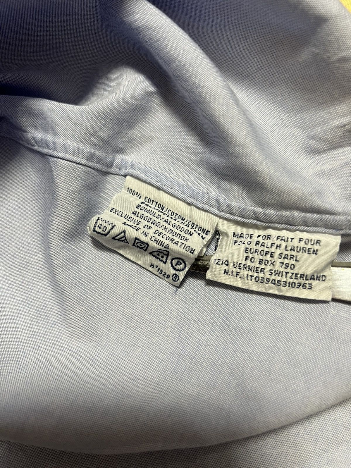 Ralph Lauren POLO RALPH LAUREN Vintege Short Sleeved Shirt T-shirt Oxford Size US L / EU 52-54 / 3 - 10 Thumbnail