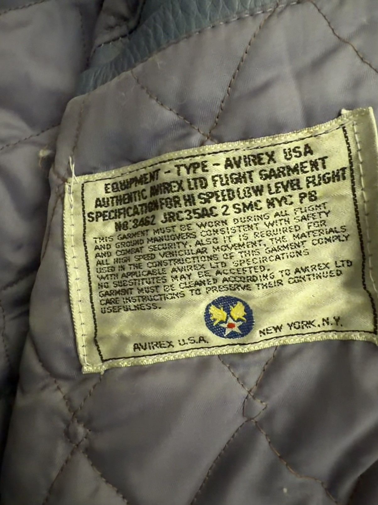 Avirex Vintage 1980s Avirex Special Cadet leather bomber jacket Size US S / EU 44-46 / 1 - 10 Thumbnail
