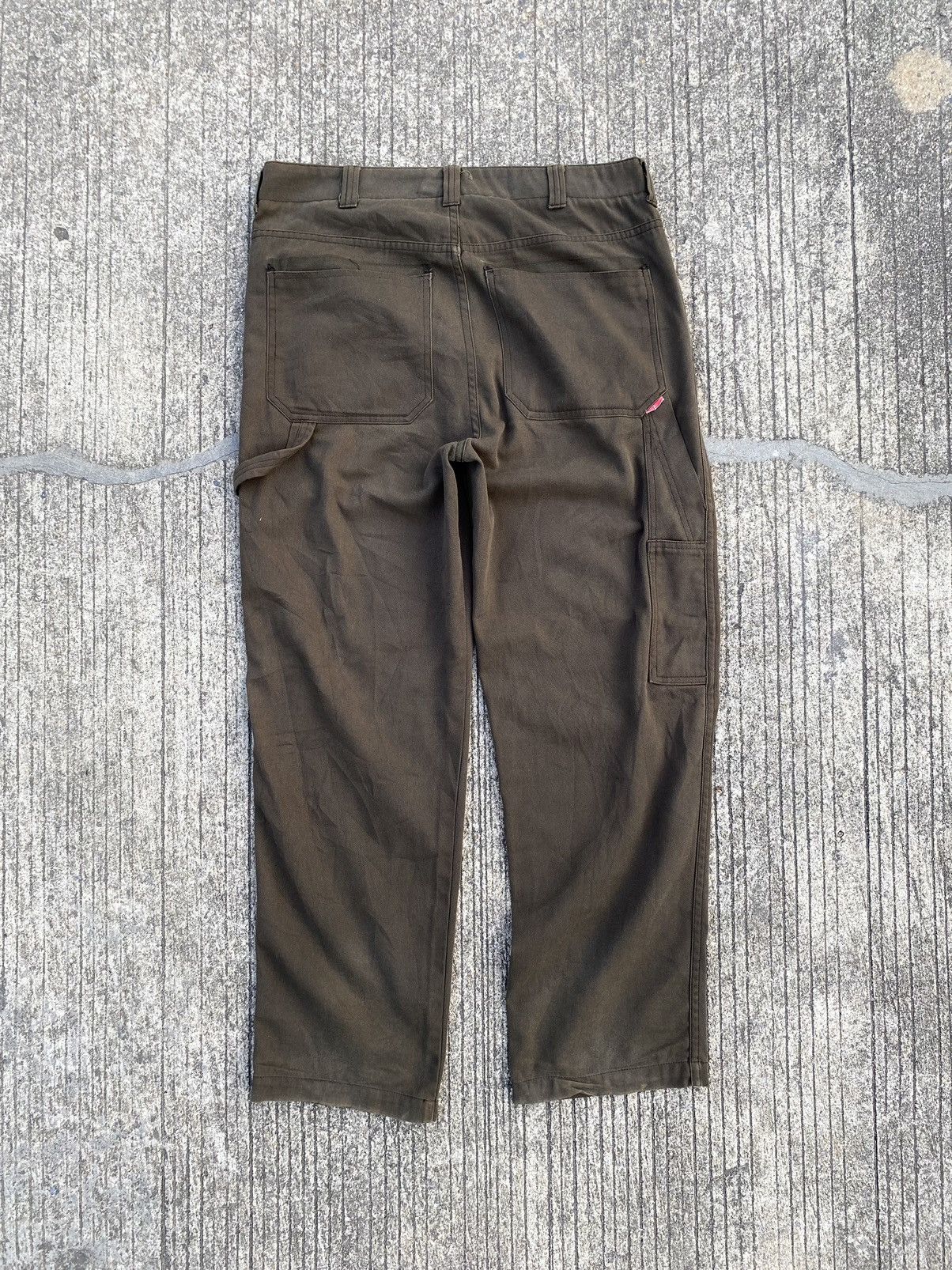 Stussy Vintage Stussy Carpenter Pants Green Size US 35 - 10 Thumbnail