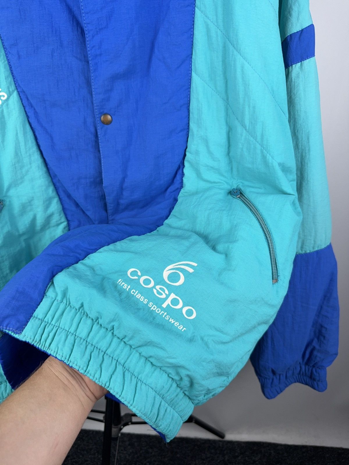 Other Vntg 90s Cospo SC LYSS Renault Ski Jacket Colorblock Puffer Size US M / EU 48-50 / 2 - 6 Thumbnail