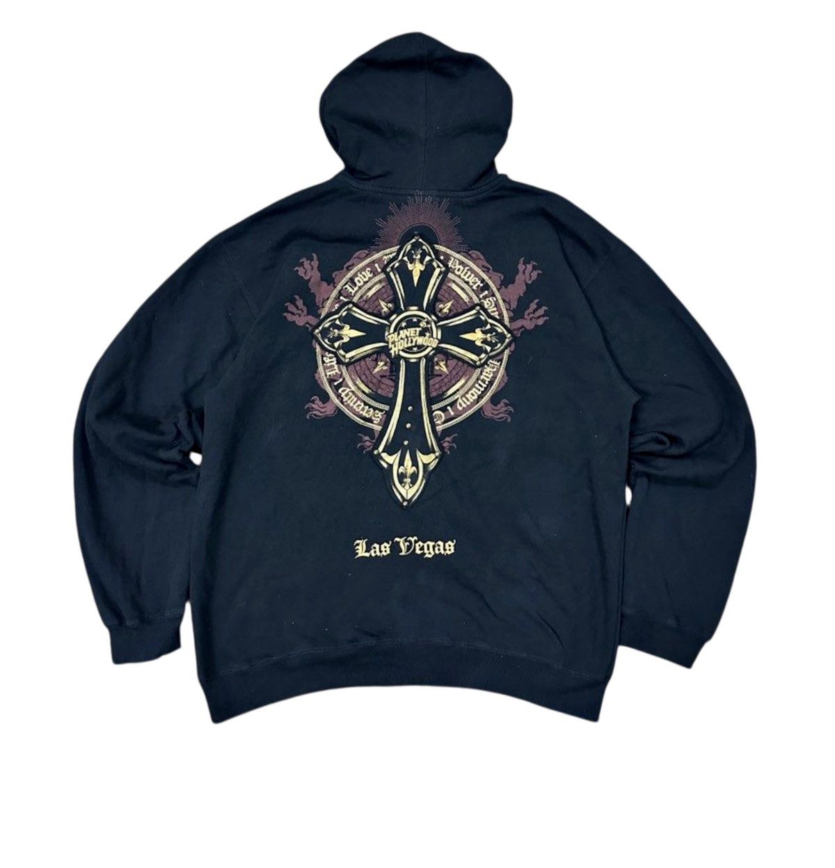 Affliction Vintage Planet Hollywood Cross Hearts Las Vegas / Hardrock Size US L / EU 52-54 / 3 - 1 Thumbnail