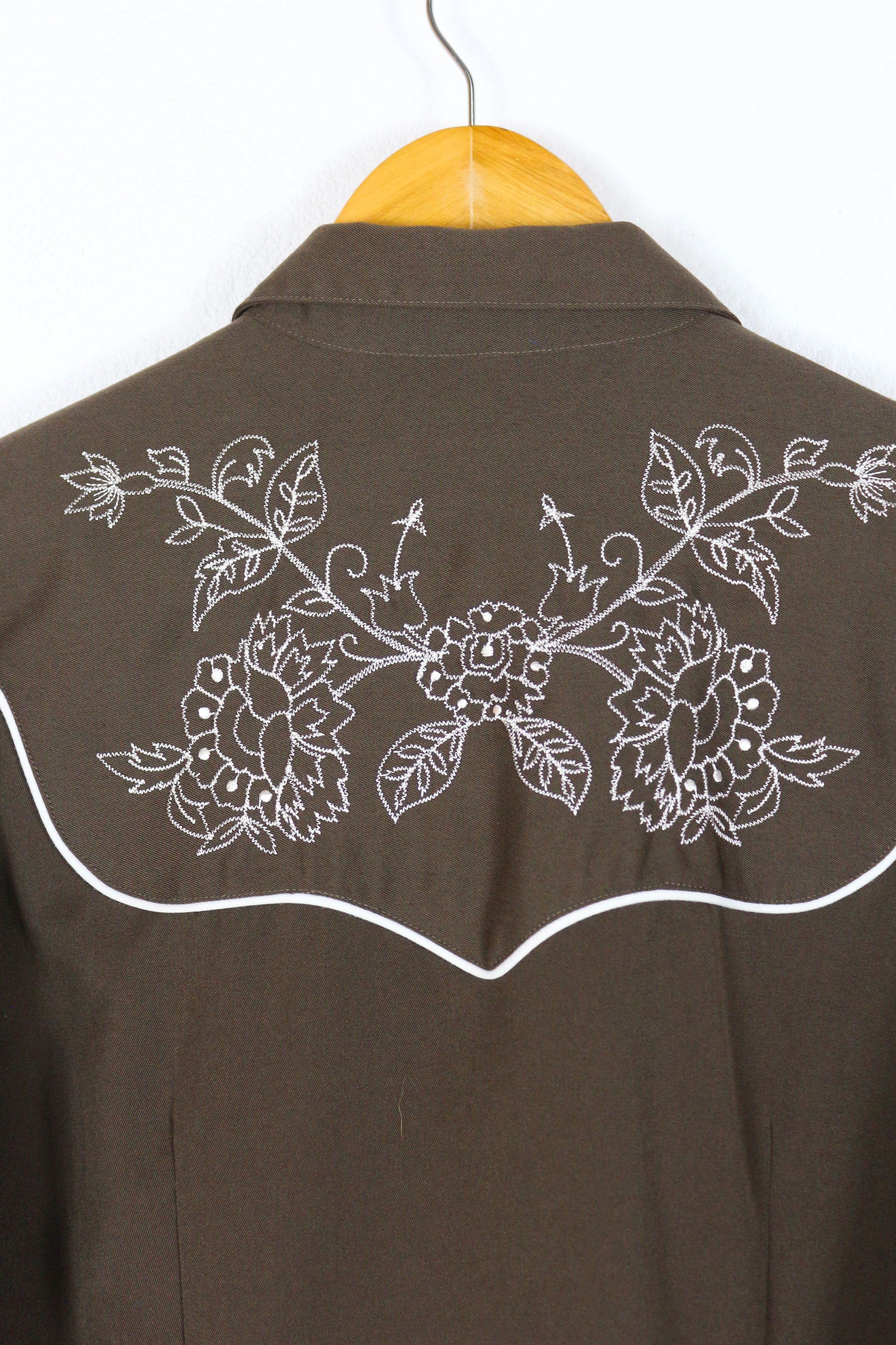 Cowboy Equipment × Roper × Western Rise Roper Colorado USA Embroidered Western Shirt Size L / US 10 / IT 46 - 8 Thumbnail