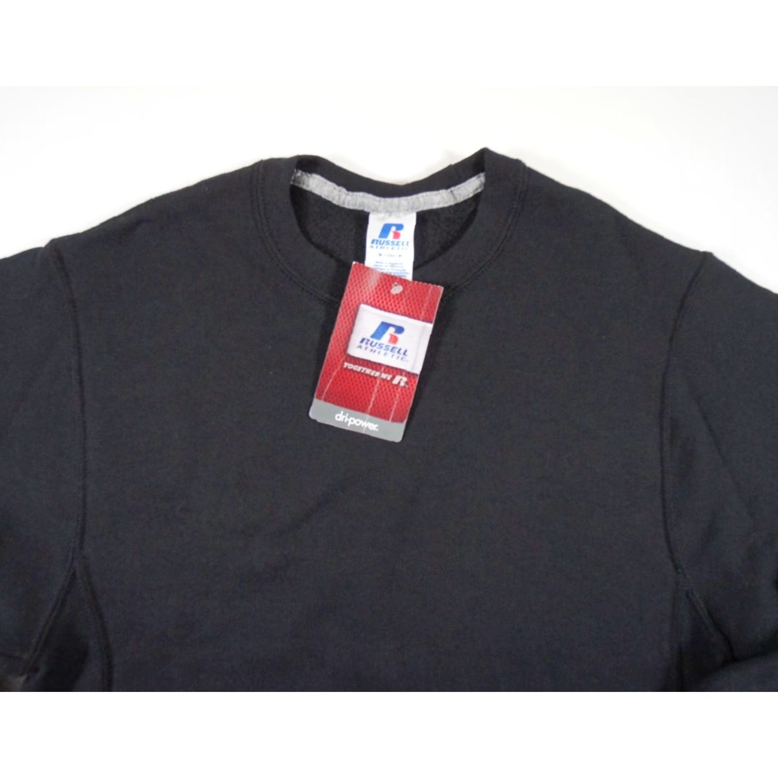 Russell Athletic Russell Athletic Sweatshirt Mens Small Black Dri-Power Crew Neck Pullover All Seasons Outdoors Mens Size US S / EU 44-46 / 1 - 2 Thumbnail