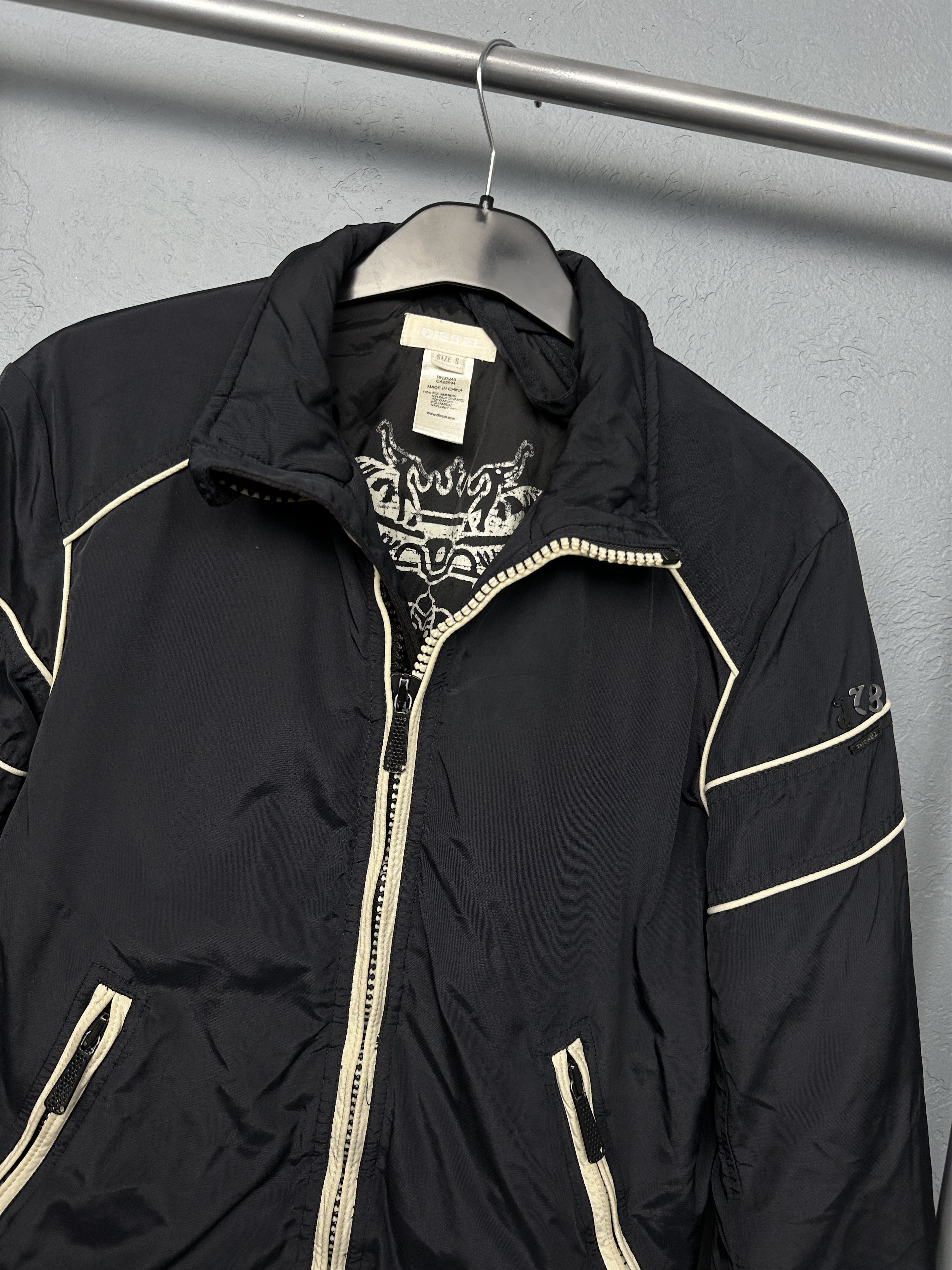 Diesel Diesel Vintage Mens Nylon Jacket Size US S / EU 44-46 / 1 - 2 Thumbnail