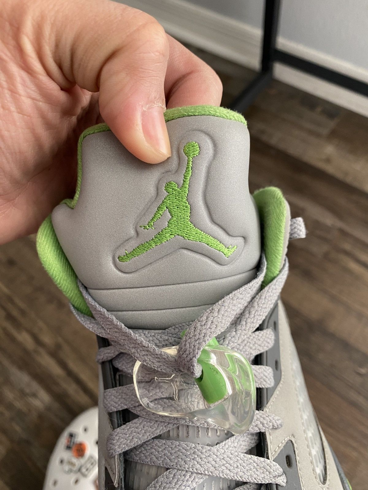 Jordan Brand Jordan 5 Green Bean 9.5 - Pre-Owned 🔥 Size US 9.5 / EU 42-43 - 8 Thumbnail