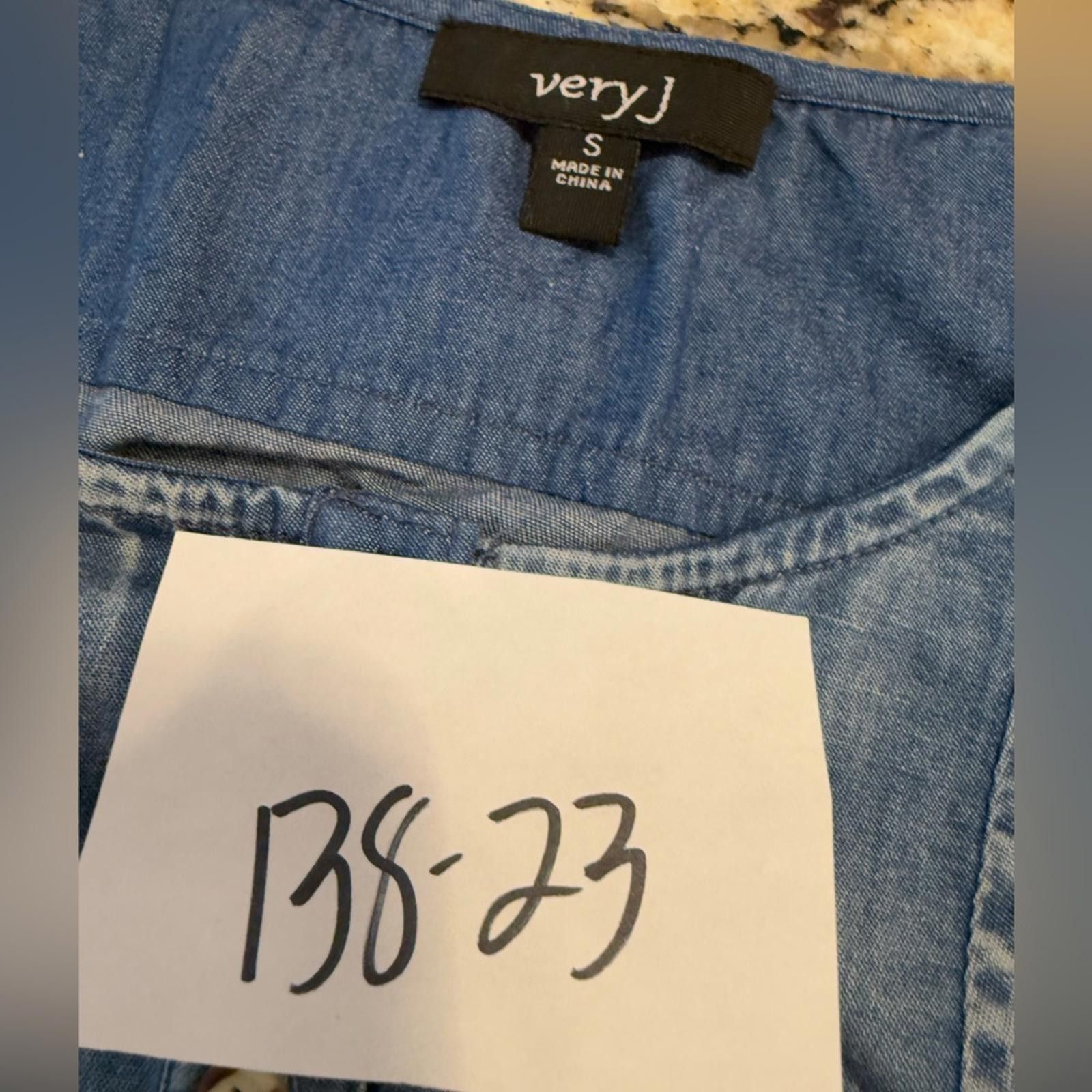 Other Very J Denim crop top SZ Small Size S / US 4 / IT 40 - 7 Thumbnail