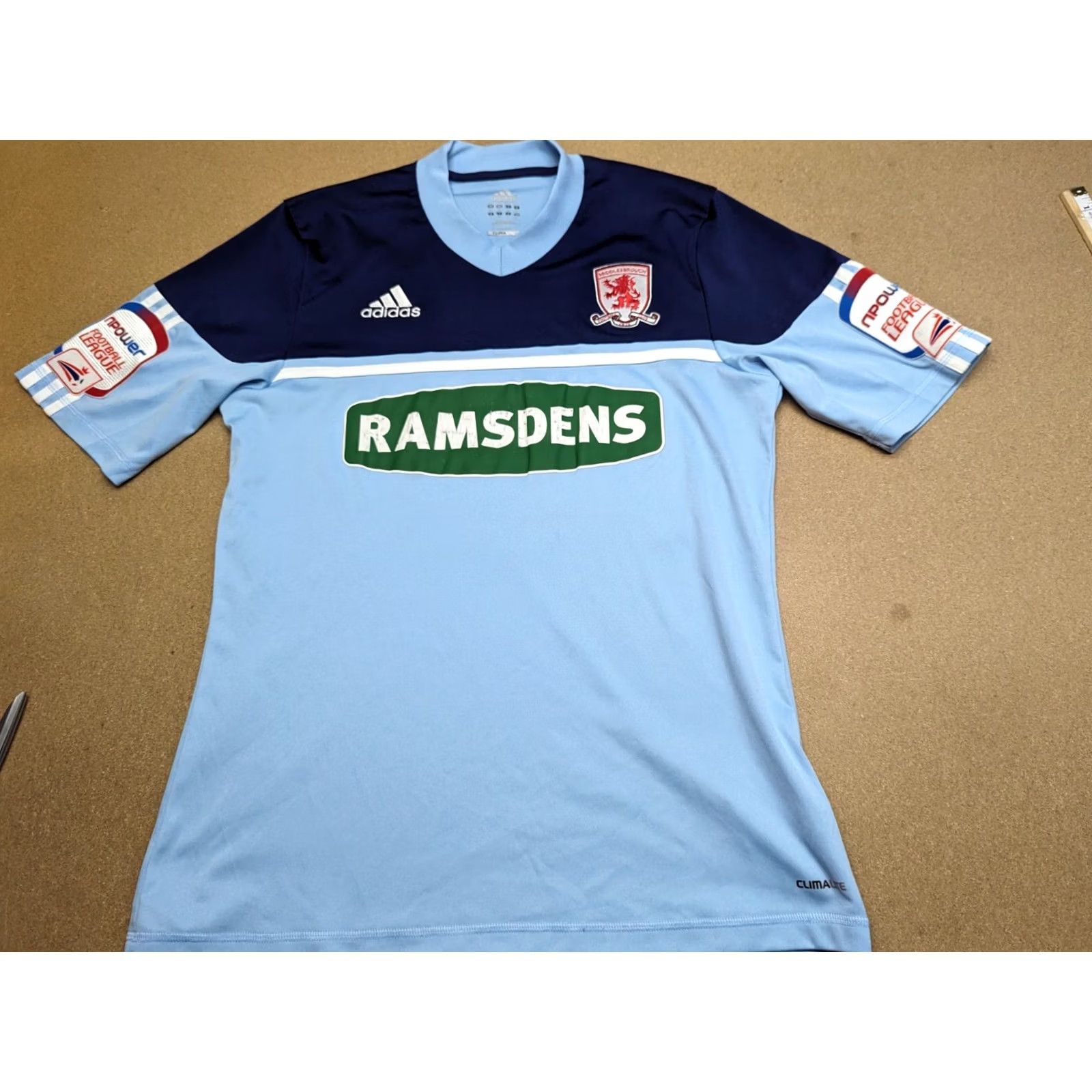 Adidas adidas Middlesbrough Scott Mcdoland 2011-2012 Jersey Football Away Shirt M Mens Multicolor Quick Dry Size US M / EU 48-50 / 2 - 2 Thumbnail