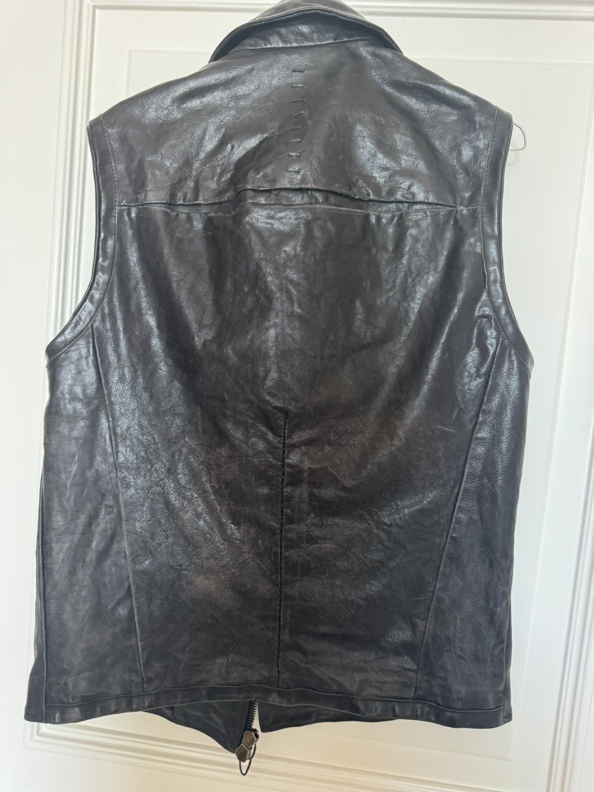 Daniele Basta DANIELE BASTA LEATHER VEST Size US S / EU 44-46 / 1 - 2 Thumbnail