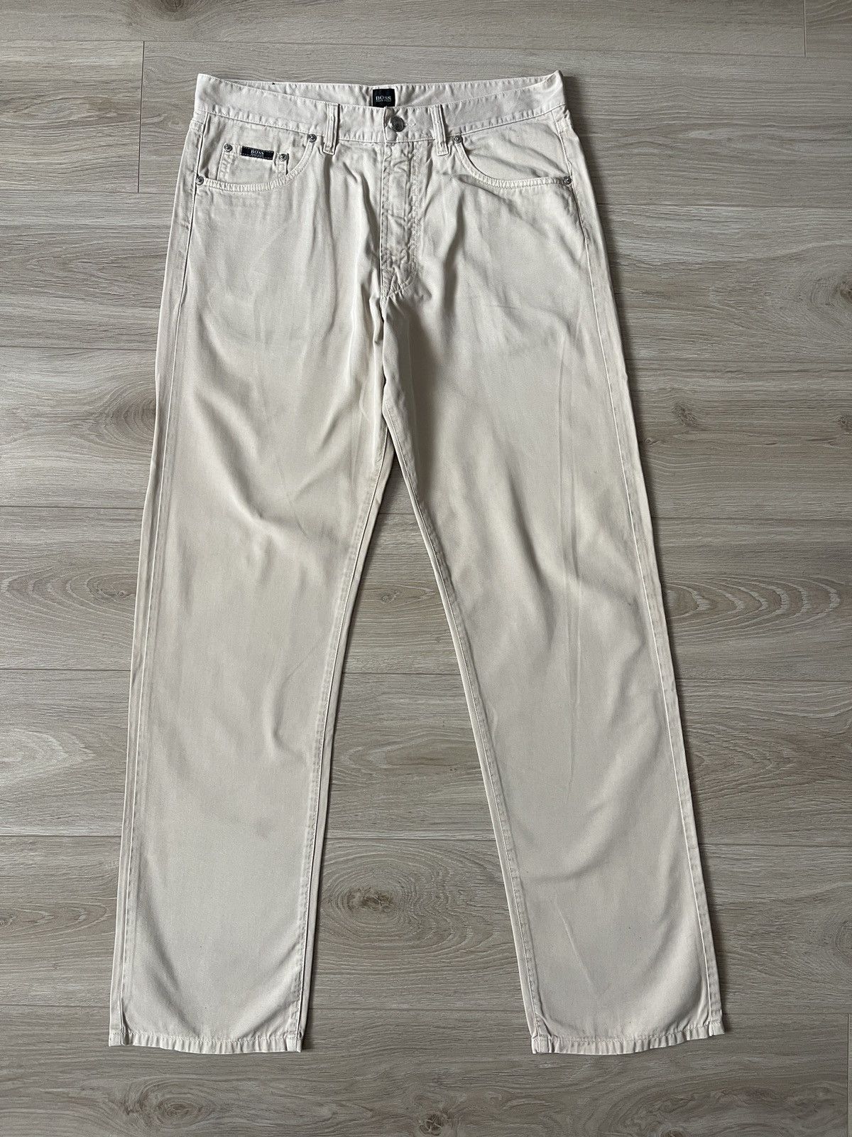 Hugo Boss Hugo Boss Arkansas Regular Fit Cotton Trousers / Jeans W36 Size US 36 / EU 52 - 5 Thumbnail
