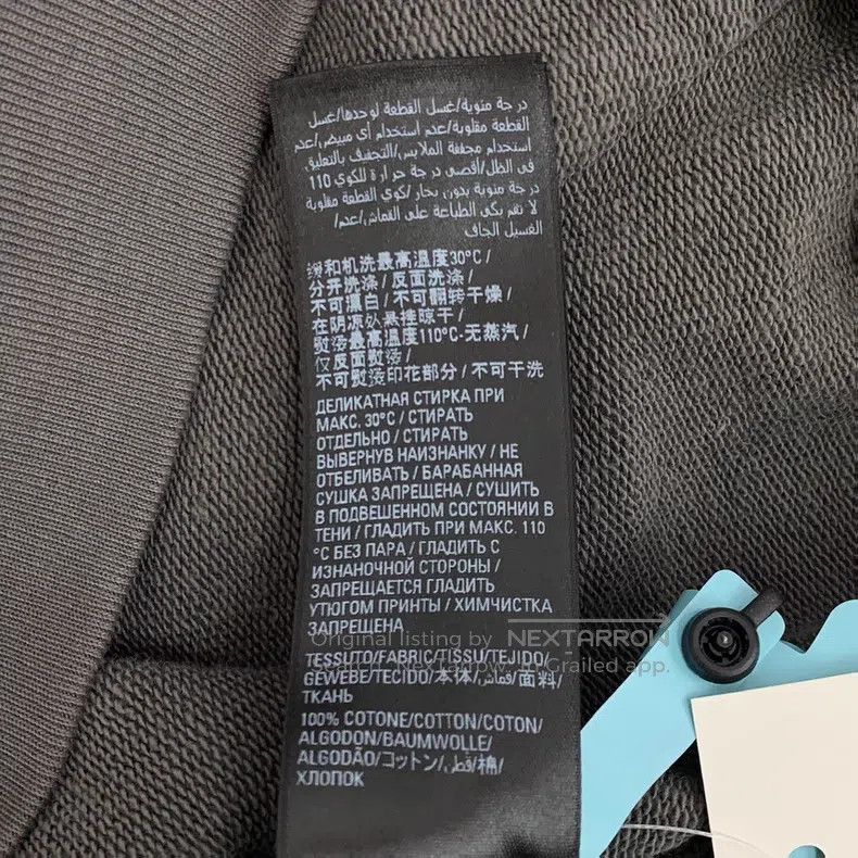 Balenciaga Balenciaga Caramel Letter Print Cotton Hooded Long Sleeve Size US XS / EU 42 / 0 - 8 Thumbnail