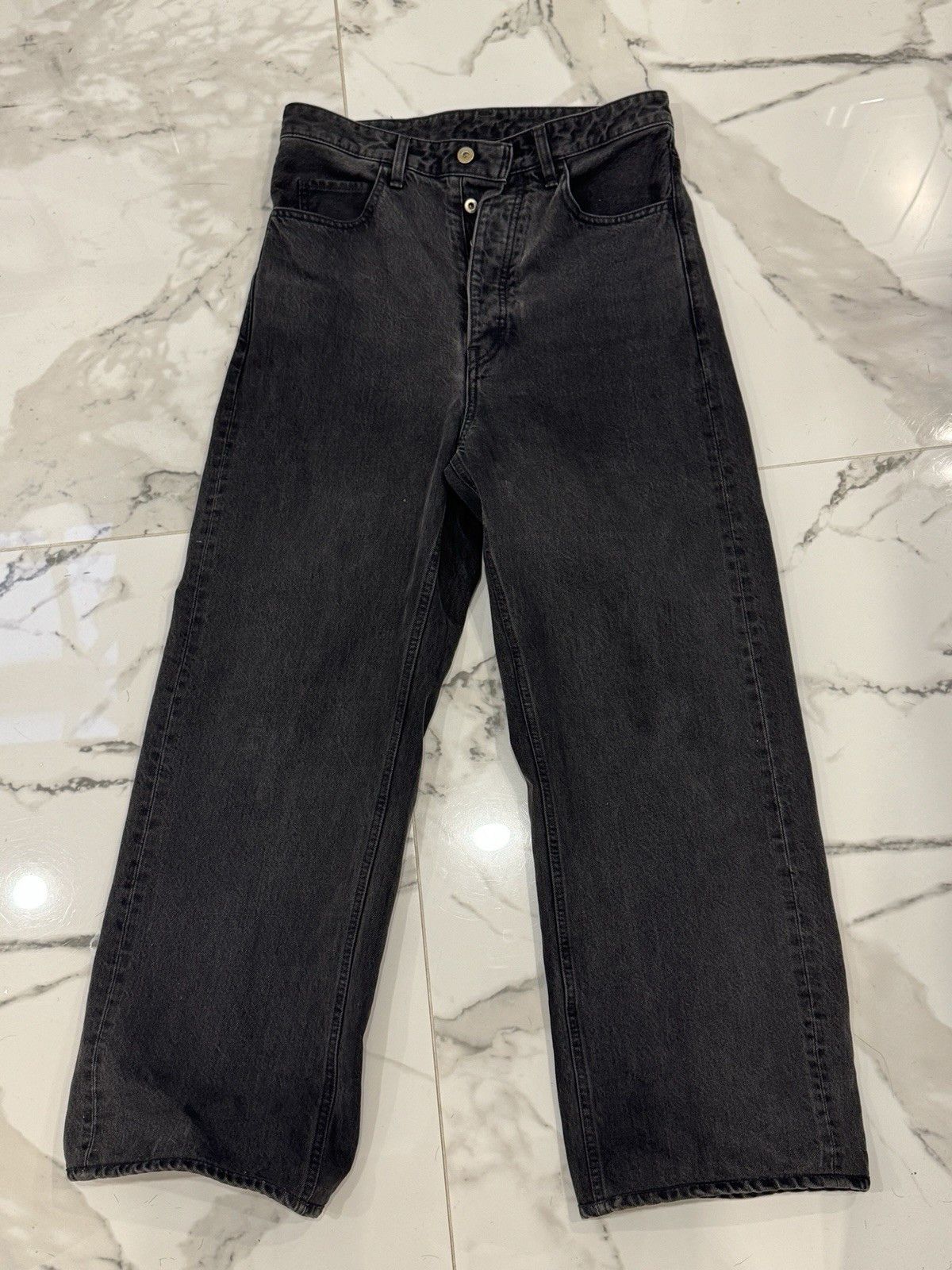 Vuja De VUJADE WES RELAXED FIT NANOMIST JEANS IN ESPRESSO | Grailed