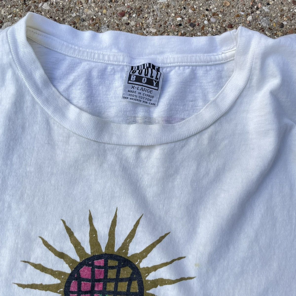 Bugle Boy Vintage Bugle Boy World Peace Global Awareness Tee XL Size US XL / EU 56 / 4 - 2 Thumbnail