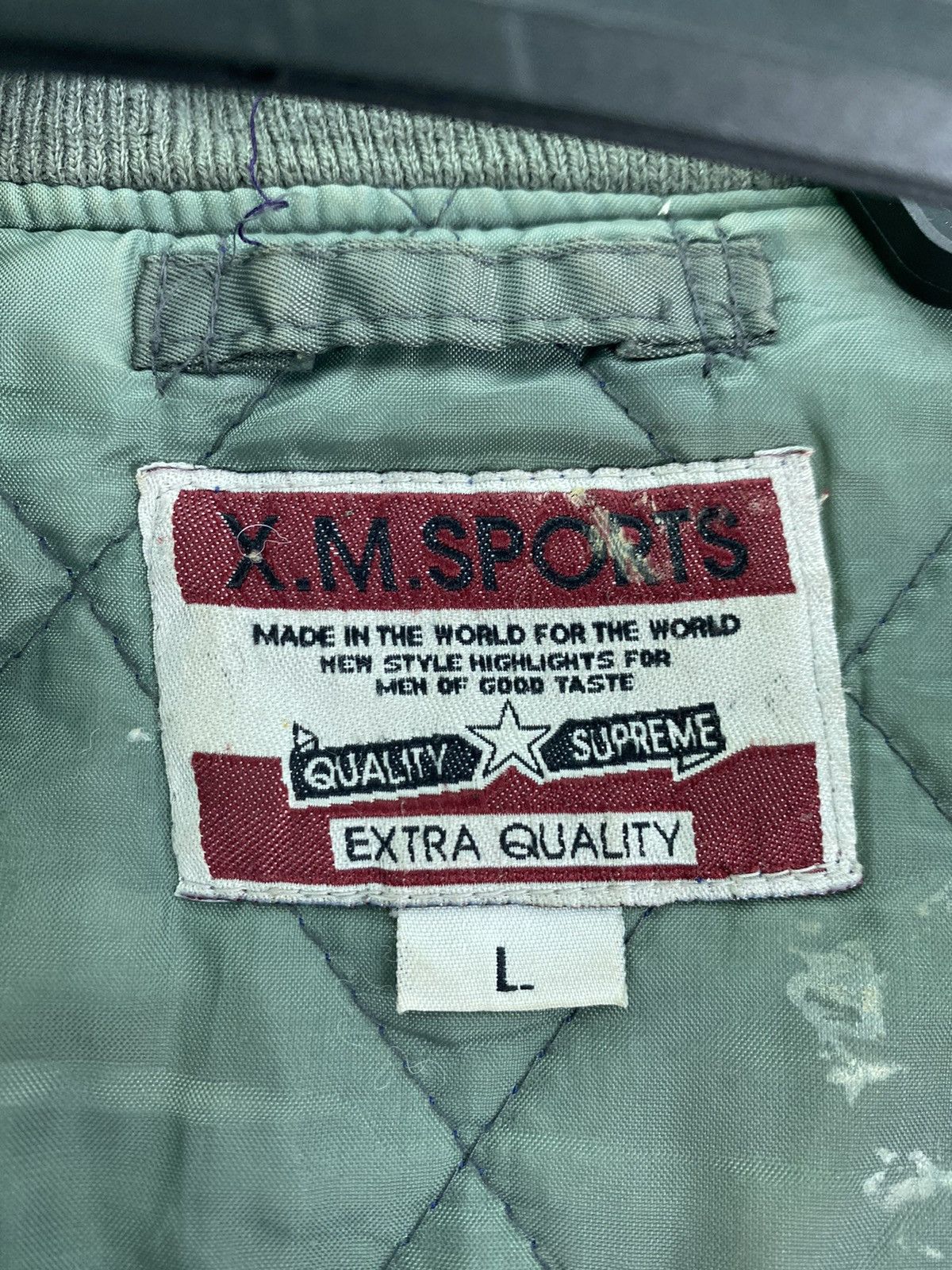 Vintage Vintage ma-1 aviator embroidered logo flight jacket Size US L / EU 52-54 / 3 - 6 Thumbnail