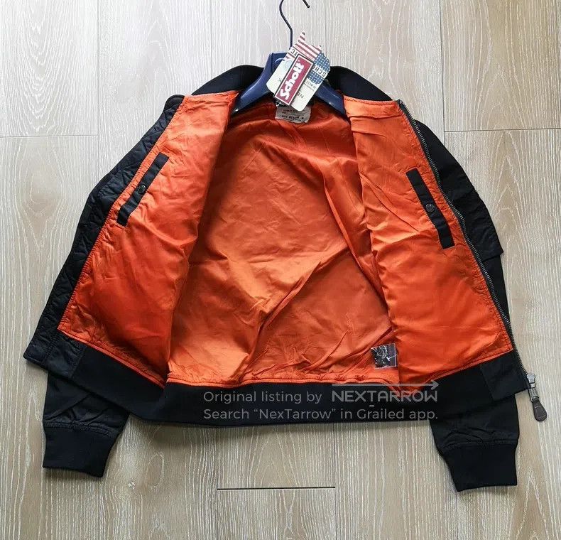 Schott Schott Men's short stand-up collar jacket Size US M / EU 48-50 / 2 - 3 Thumbnail