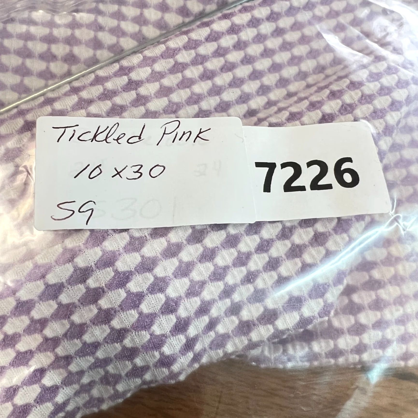 Vintage Tickled Pink Womens Geometric Multifunctional Purple Rectangular Scarf Sz 10X30" Size ONE SIZE - 5 Thumbnail