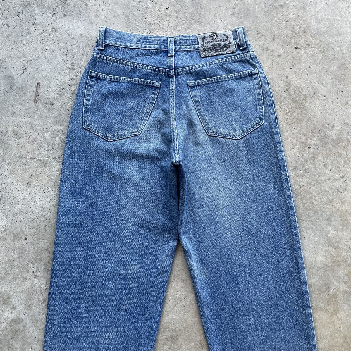 Trussardi W29x29 Vintage Trussardi Made In Italy Jeans Denim Pants Size US 29 - 10 Thumbnail