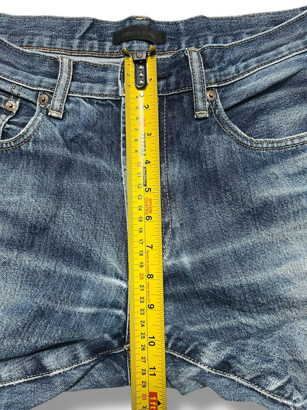 Uniqlo Vintage Uniqlo Japan - Faded Wash Jeans Size US 32 / EU 48 - 14 Thumbnail