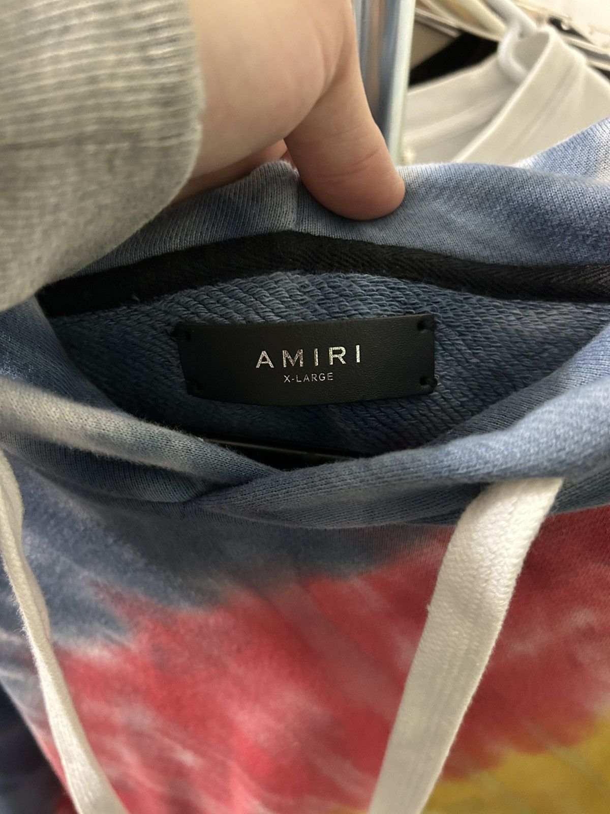 Amiri Amiri tie dye heavy star patch hoodie Size XL Size US XL / EU 56 / 4 - 4 Thumbnail