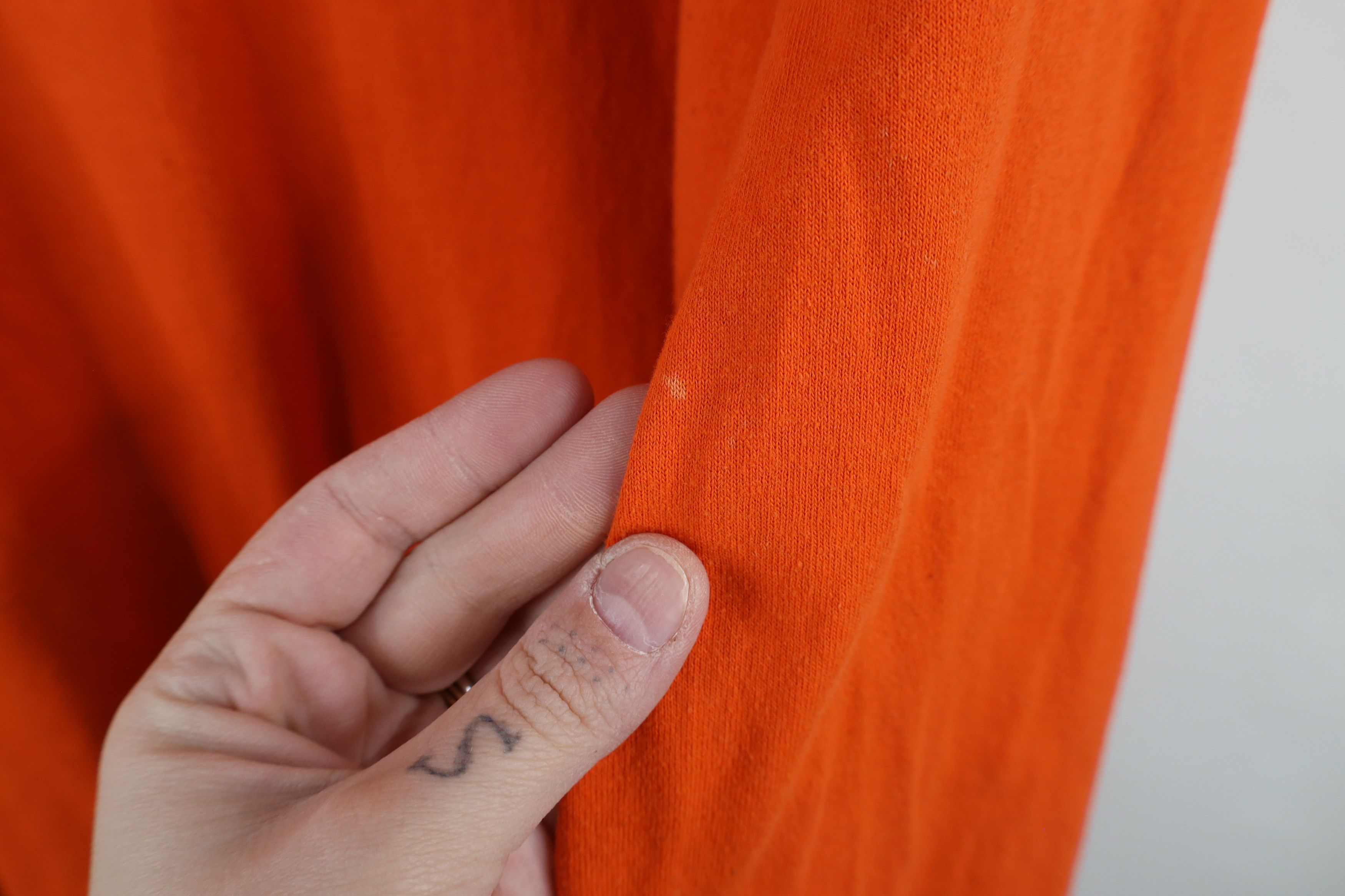 Reebok × Vintage Vintage Reebok Chicago Football Long Sleeve T-Shirt Orange Size US XL / EU 56 / 4 - 12 Thumbnail