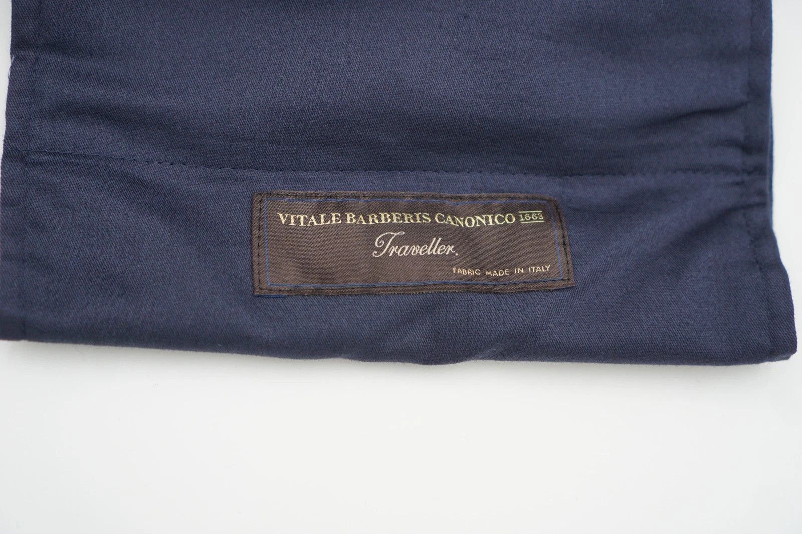Suitsupply Men Suitsupply Pants Navy Blue Wool Traveller 106 UK/US46L Size 46L - 6 Thumbnail
