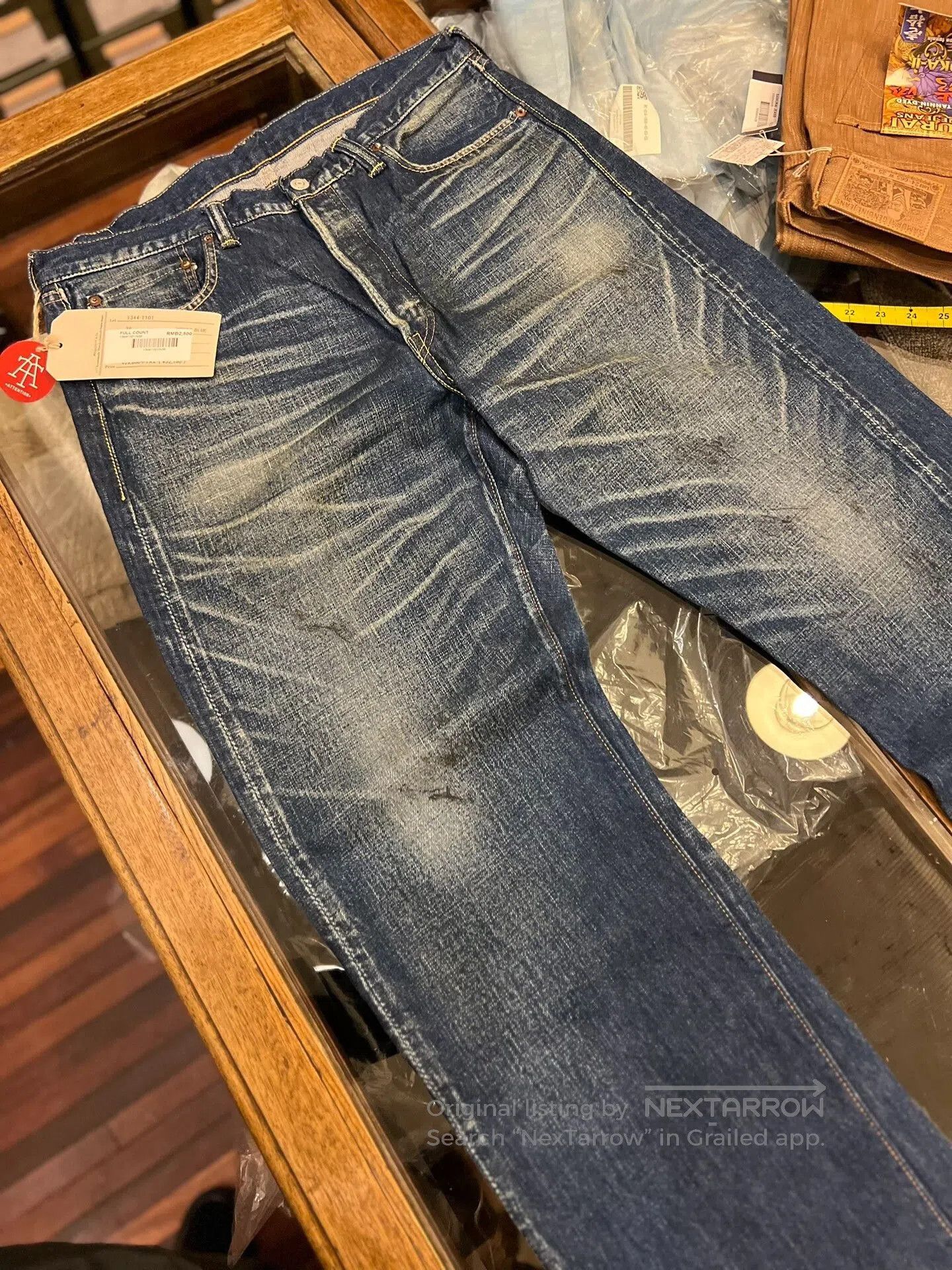 Full Count & Co. Original Straight Denim from Full Count. Size US 32 / EU 48 - 1 Thumbnail