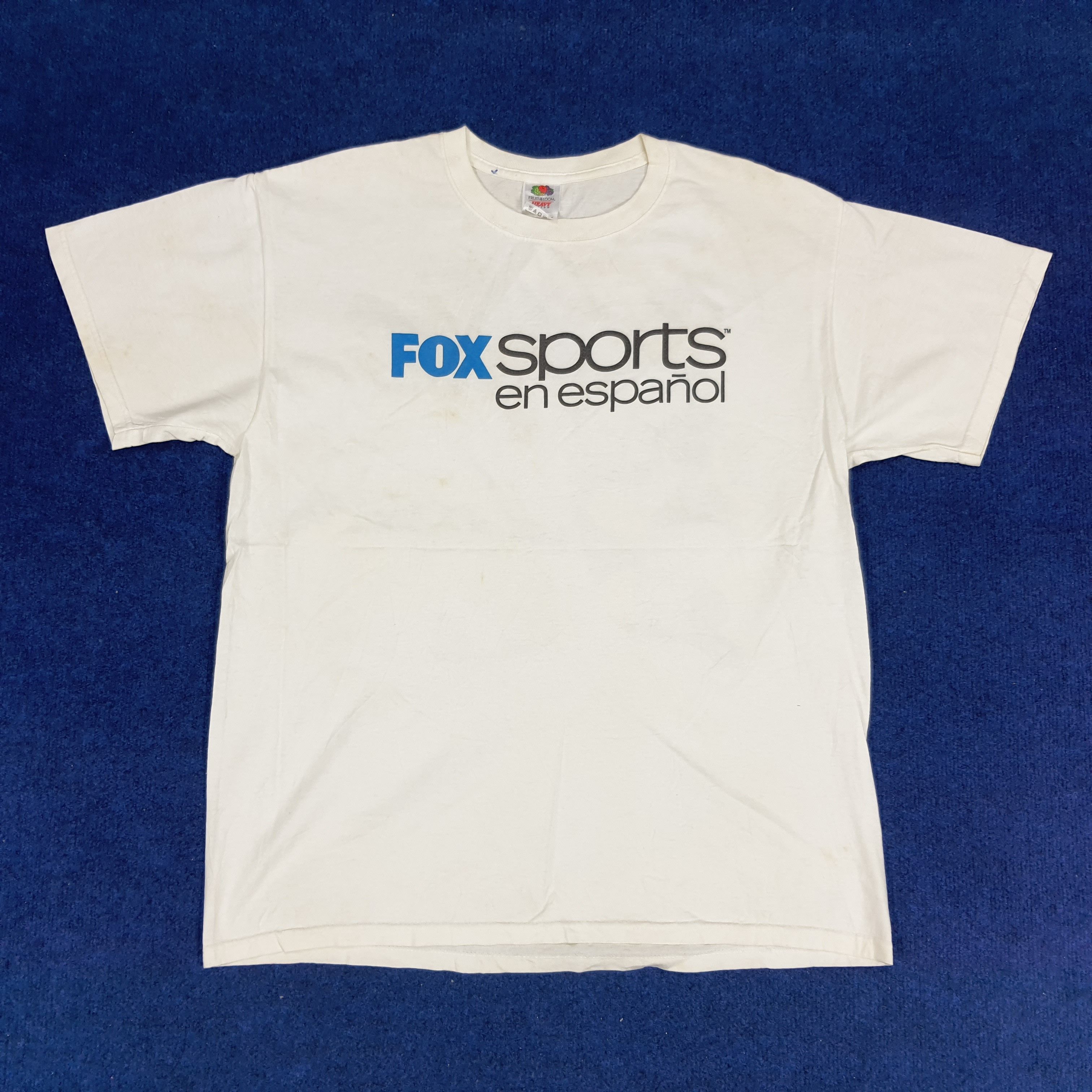 Fox Racing × Vintage Vintage Fox Sports en espanol In Spanish Tshirt Size US L / EU 52-54 / 3 - 1 Thumbnail
