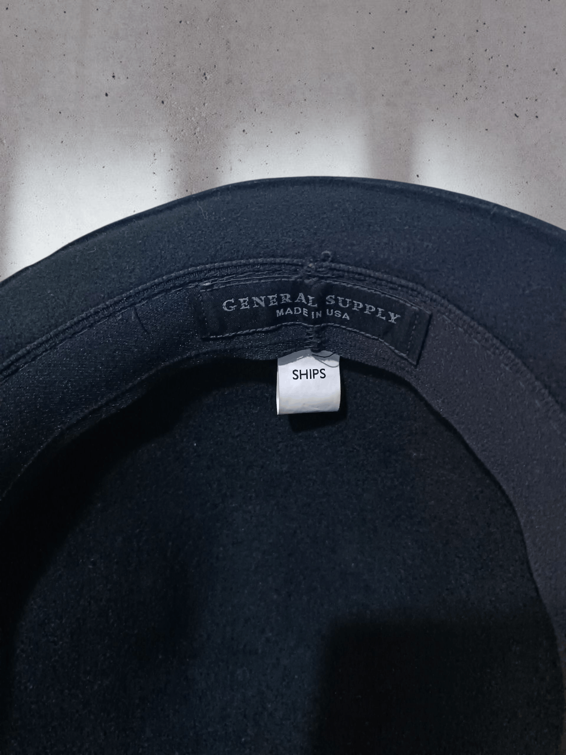 SHIPS General Supply Vintage Bowler Hat Black Size ONE SIZE - 4 Thumbnail