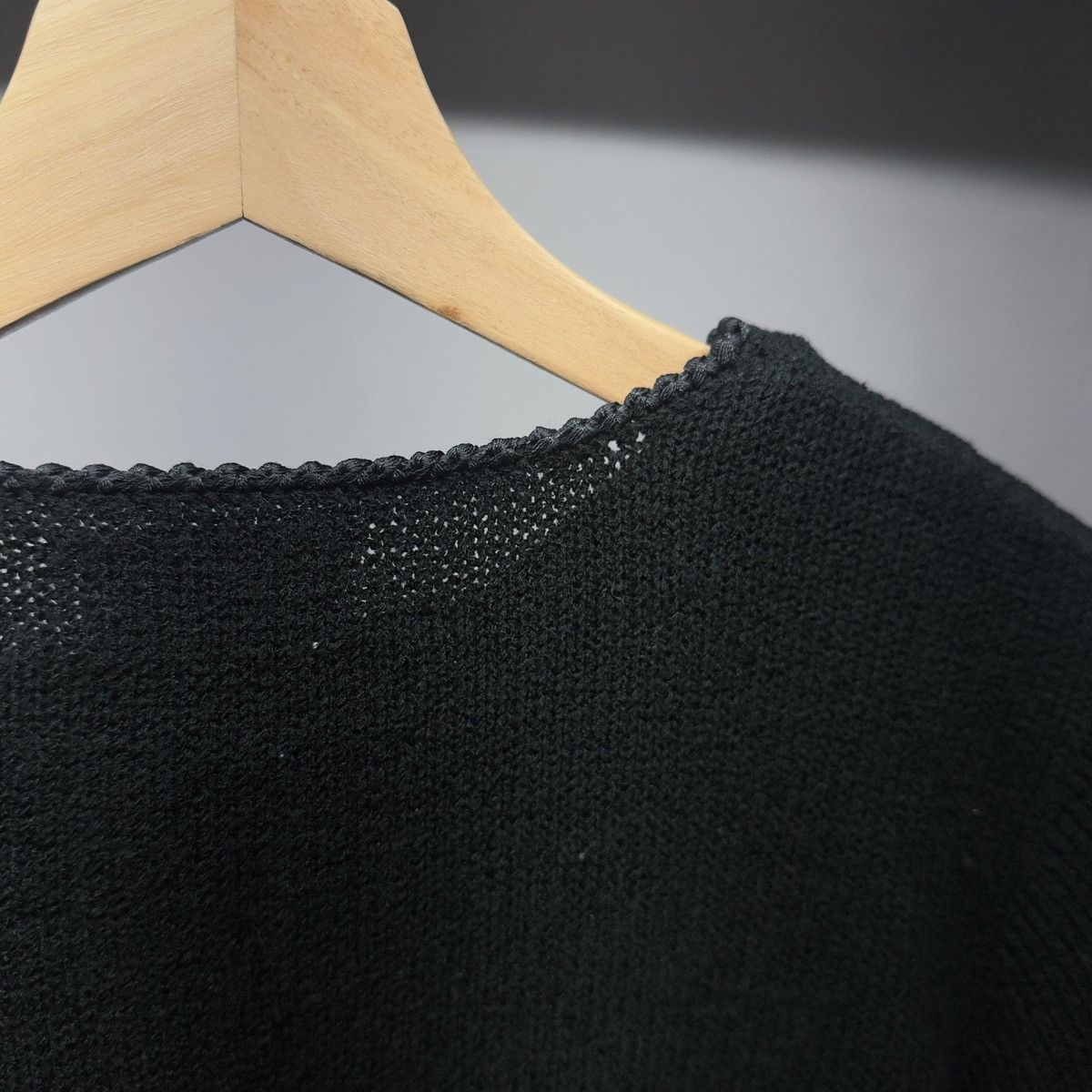 Vintage 80s Saks Laura Yang Knit Cardigan Sweater Twinset ERD Grunge Size L / US 10 / IT 46 - 9 Thumbnail