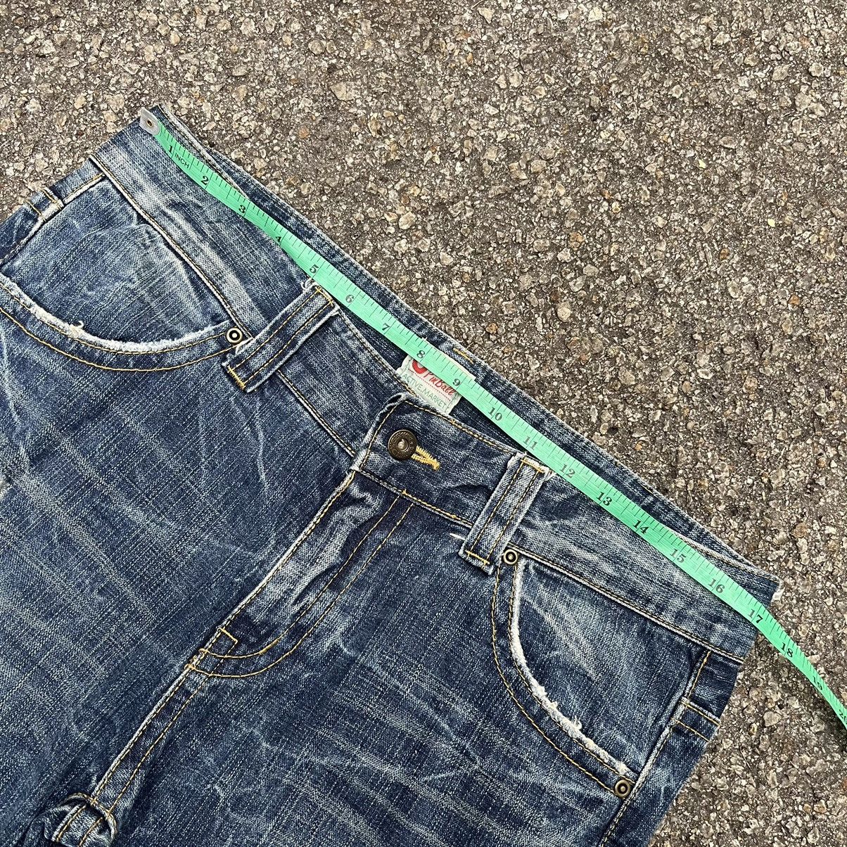 Hysteric Glamour Flare Jeans Ozz First Destroyed Distressed Denim Size US 32 / EU 48 - 6 Thumbnail
