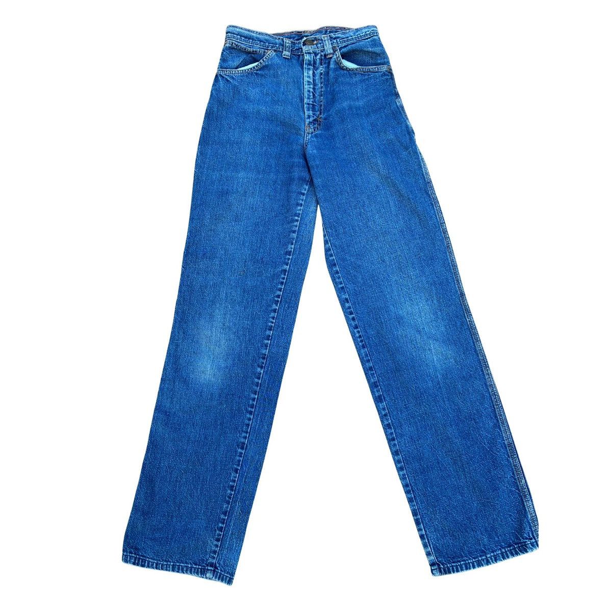 Other Vintage 70s Funny Girl Carpenter Jeans Women Scovill Zip Size 24" / US 00 / IT 34 - 2 Thumbnail