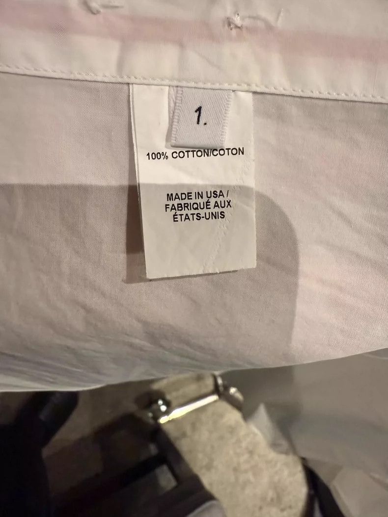 Thom Browne Thom browne Classic three-color logo shirt with door flap 2 Size US S / EU 44-46 / 1 - 6 Thumbnail