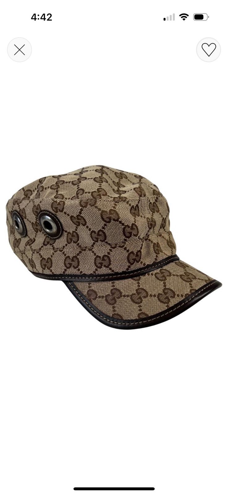 Gucci Gucci authentic military hat Size ONE SIZE - 2 Thumbnail