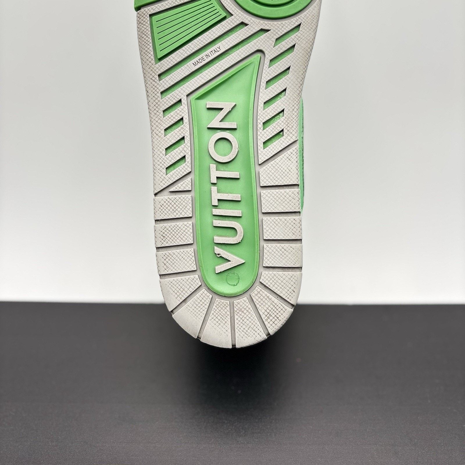 Louis Vuitton Louis Vuitton Trainer ' Green Grey ' | GOOD CONDITION! Size US 11.5 / EU 44-45 - 9 Thumbnail