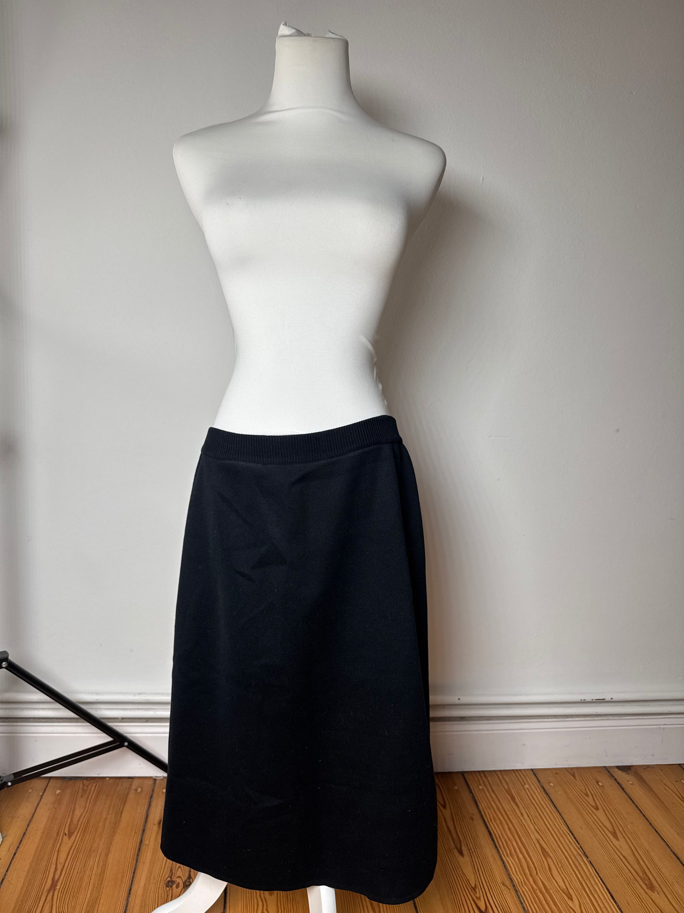 Givenchy Vintage Canvas Polyester Skirt L Size 34" / US 12 / IT 48 - 1 Thumbnail