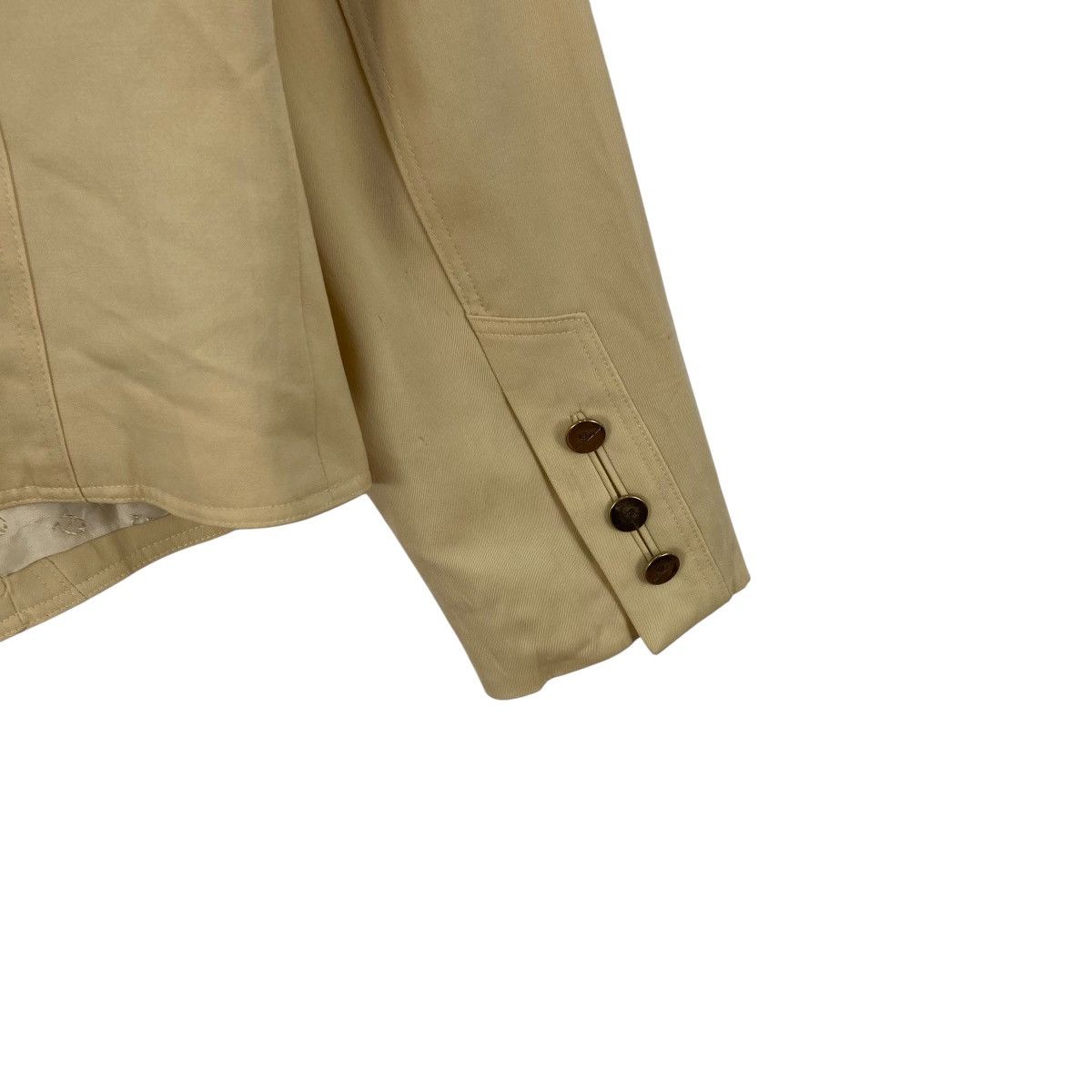 Etienne Aigner Vintage ETIENNE AIGNER Cropped Double Breasted Blazer Size S / US 4 / IT 40 - 8 Thumbnail