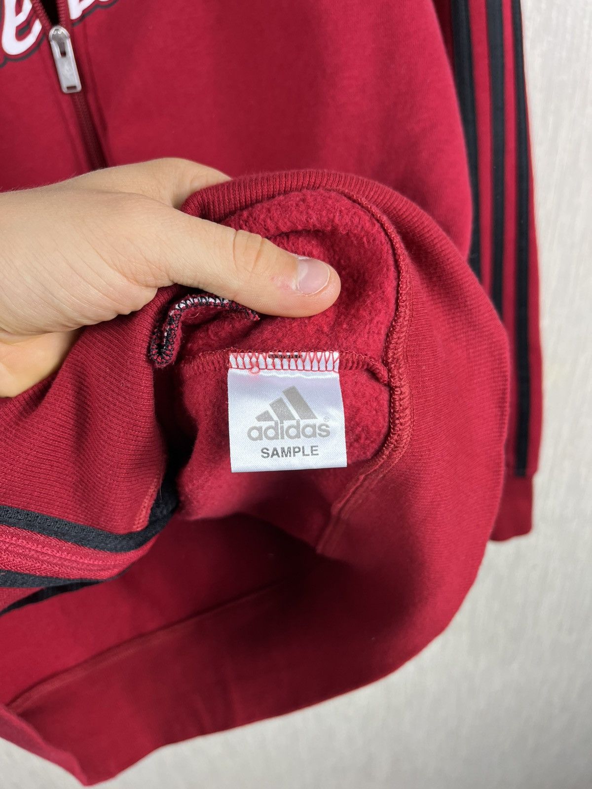 Adidas Vintage Sample Adidas Miami Heat track y2k zip hoodie bloke Size US M / EU 48-50 / 2 - 16 Thumbnail