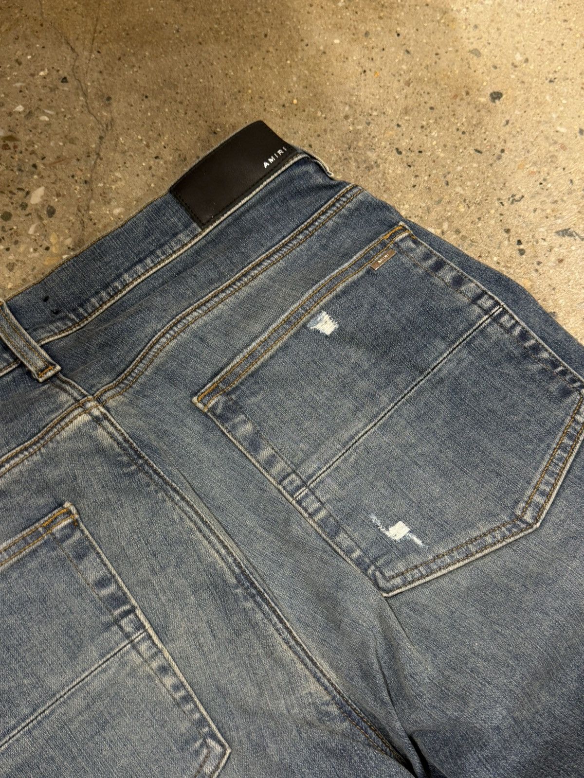 Amiri Amiri Distressed Jeans NEW RETAIL 1000$ Size US 32 / EU 48 - 5 Thumbnail