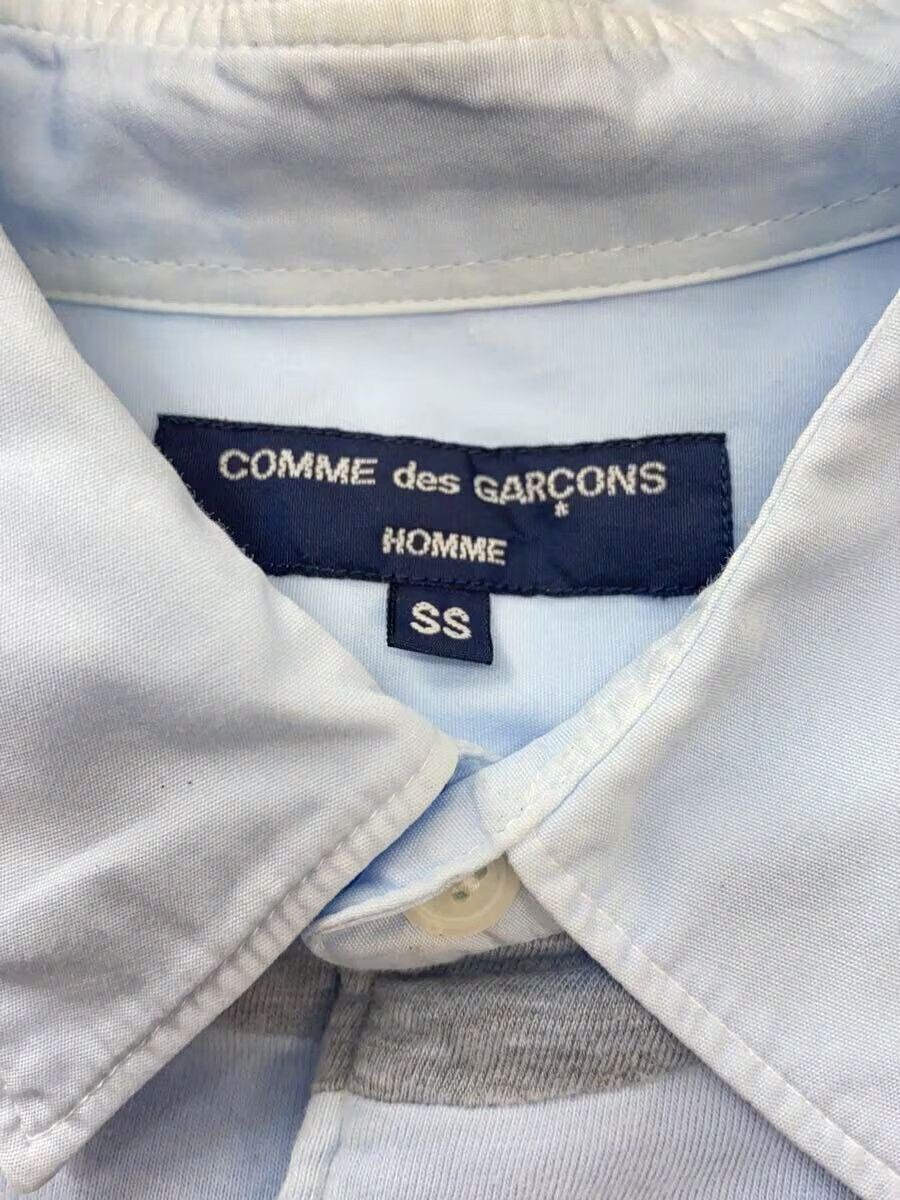 Comme des Garcons × Comme des Garcons Homme Reconstructed Striped Patchwork Button Shirt Size US S / EU 44-46 / 1 - 4 Thumbnail