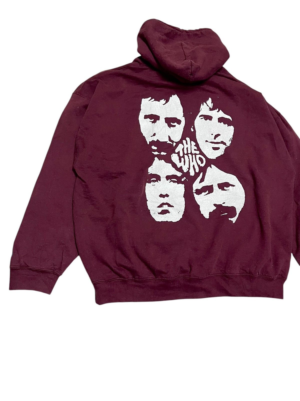 Band Tees × Vintage 🔥Vtg The Who Rock Band Hooded Size US XL / EU 56 / 4 - 2 Thumbnail