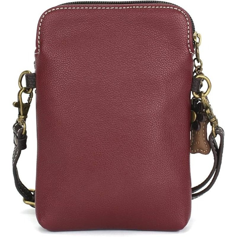 Designer Chala Vegan Leather Doggie Mini Crossbody Cell Phone Bag Size ONE SIZE - 3 Thumbnail