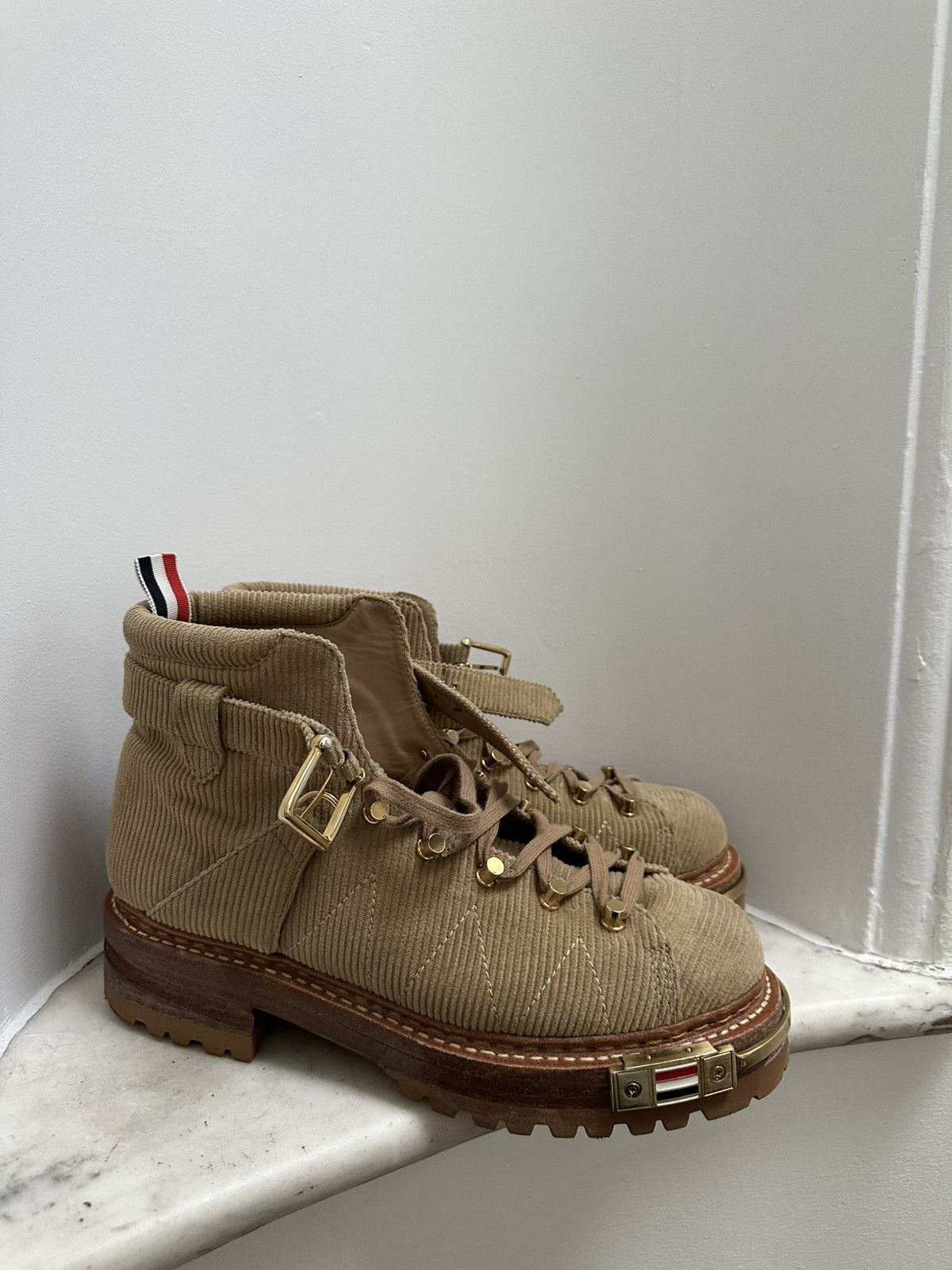 Thom Browne Corduroy Hiking Boot Size US 10.5 / EU 43-44 - 2 Thumbnail