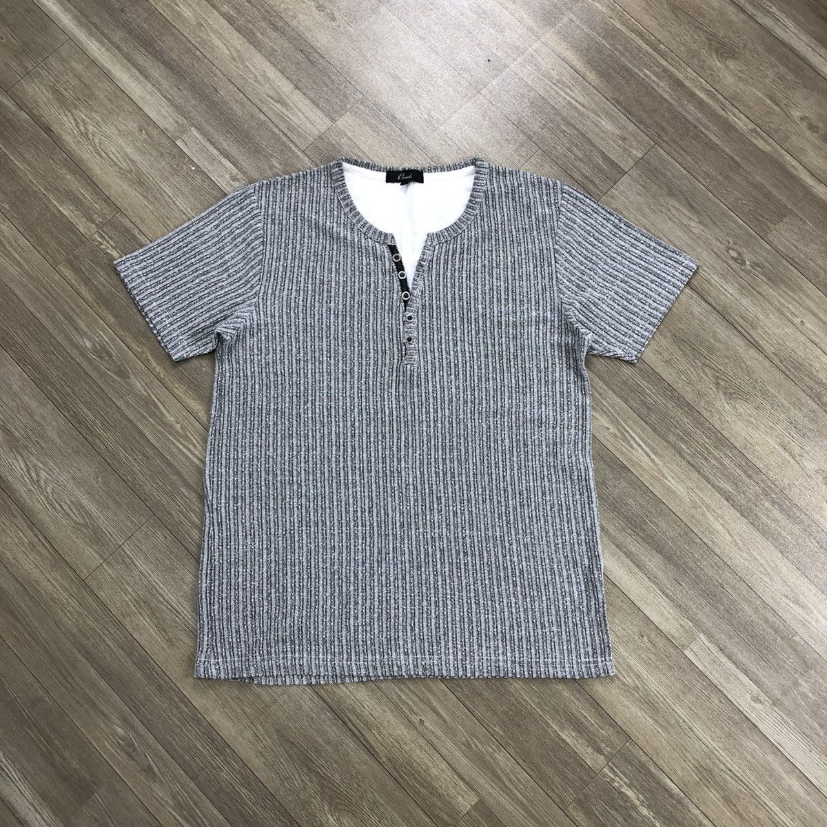 If Six Was Nine × Japanese Brand × Le Grande Bleu (L.G.B.) 2000s Closshi Double Layers Goa Lgb Ifsixwasnine Striped Tee Size US L / EU 52-54 / 3 - 1 Thumbnail