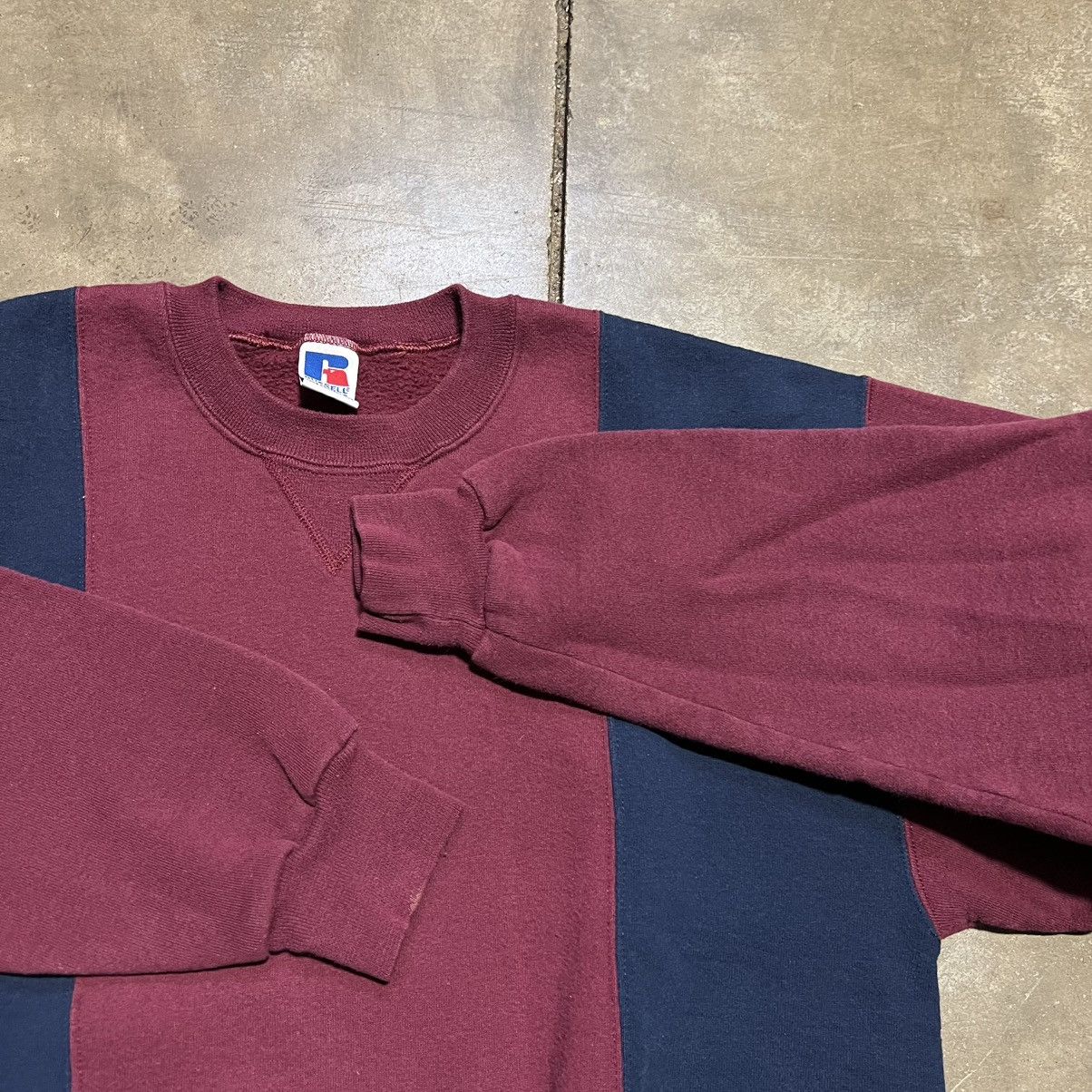 Russell Athletic Vintage Russell Athletic Crewneck Sweatshirt Striped 90s USA Size US M / EU 48-50 / 2 - 4 Thumbnail
